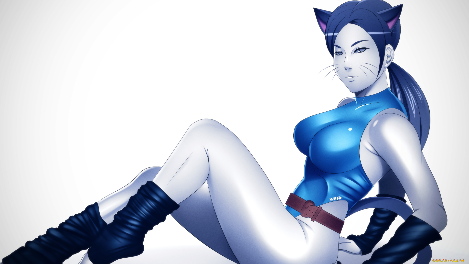 векторная, графика, другое, , other, фон, взгляд, девушка