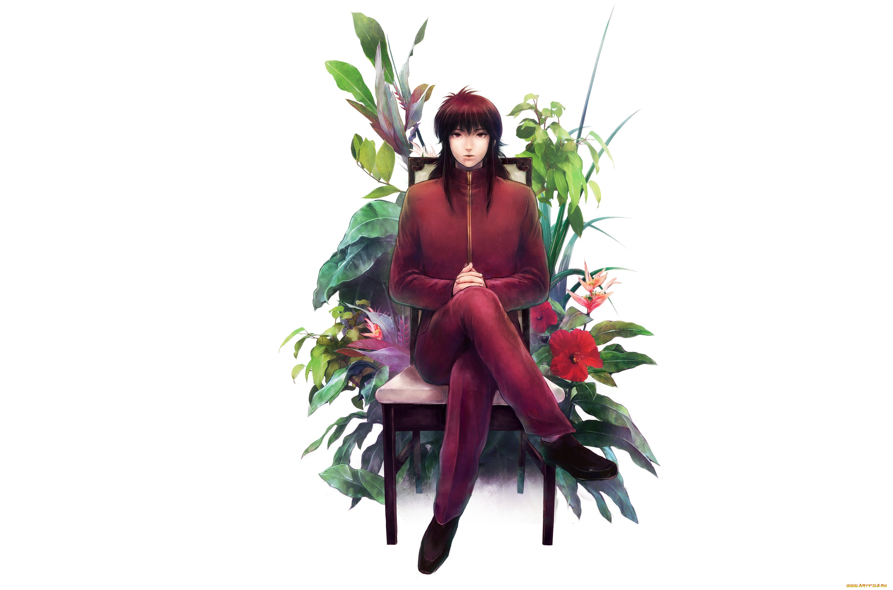 аниме, yu, yu, hakusho, kurama