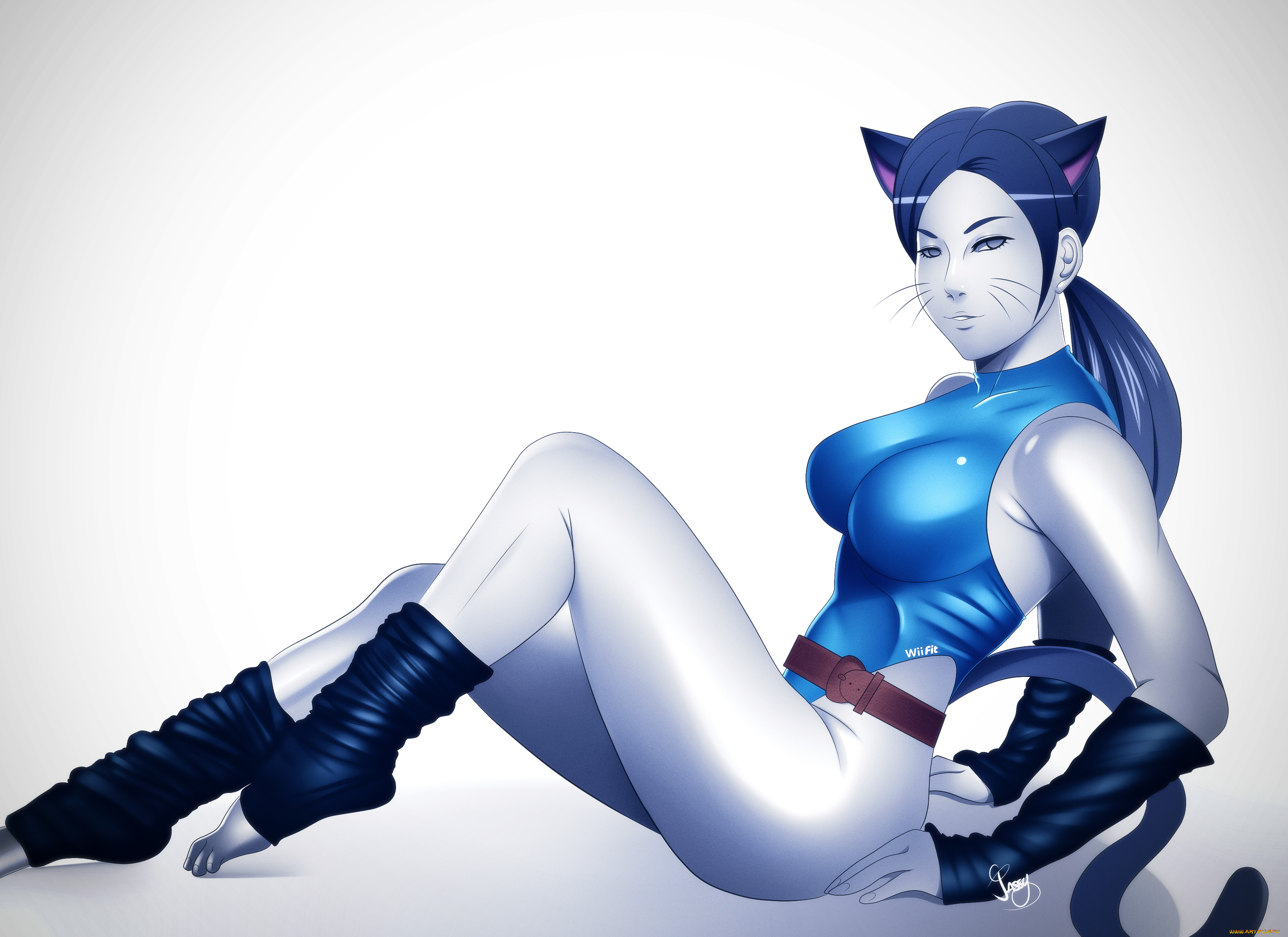 векторная, графика, другое, , other, фон, взгляд, девушка