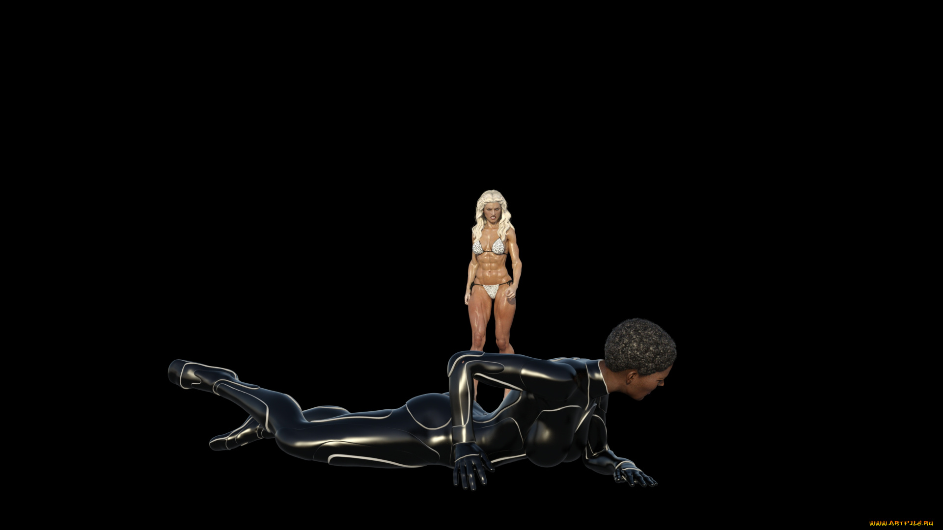 3д, графика, фантазия, , fantasy, фон, взгляд, девушки