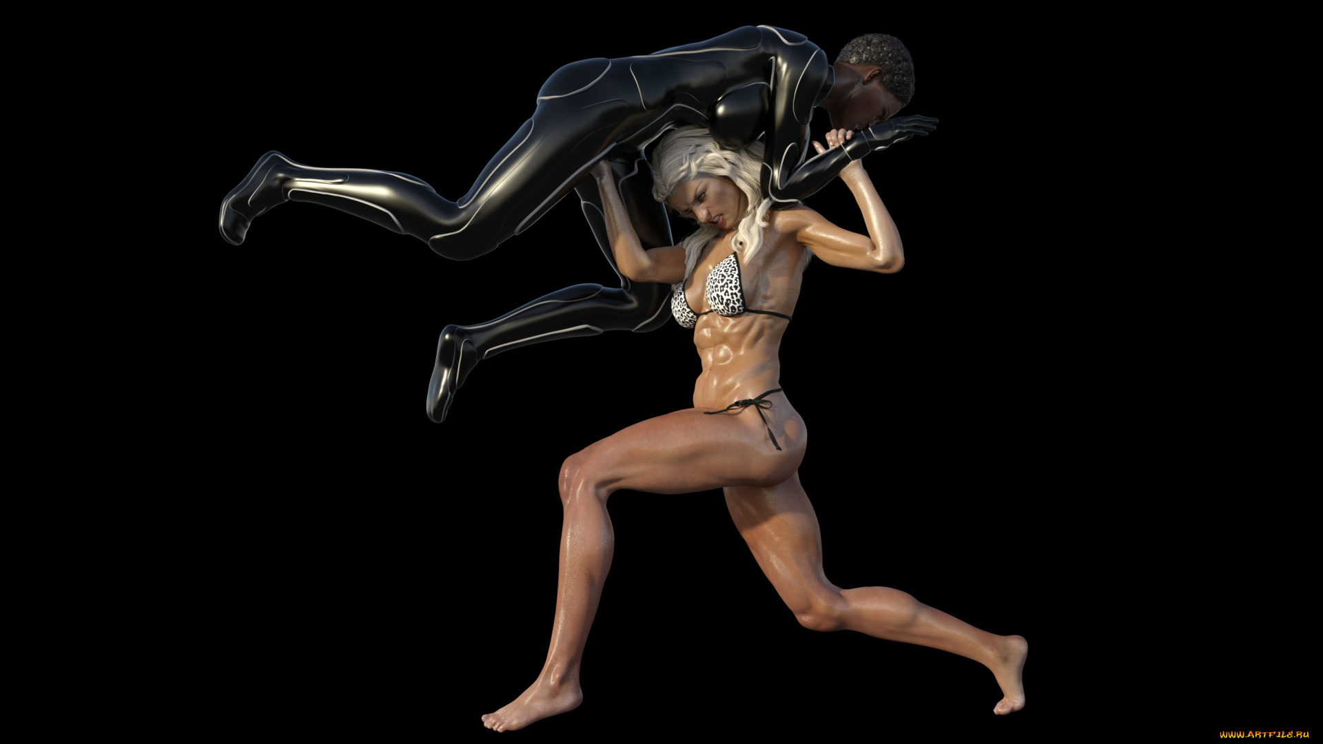 3д, графика, фантазия, , fantasy, взгляд, фон, девушки