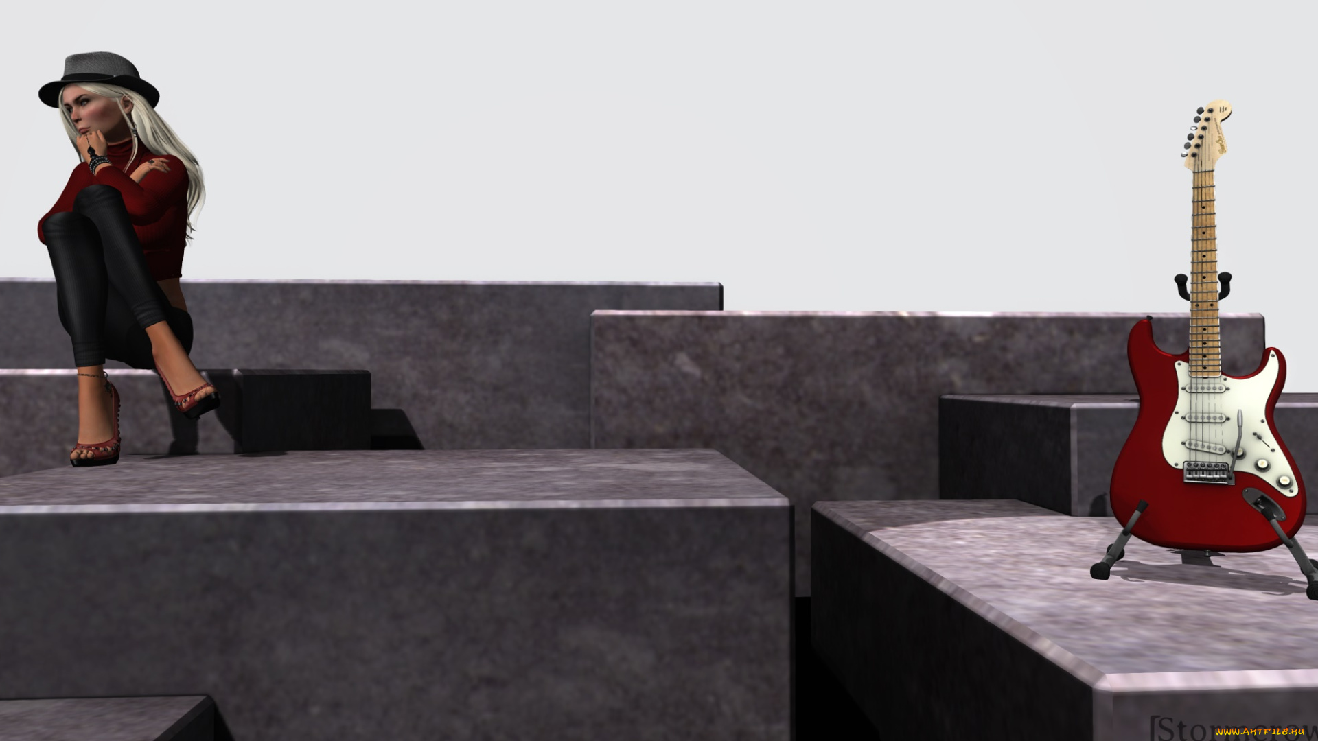 3д, графика, люди, , people, девушка, фон, взгляд