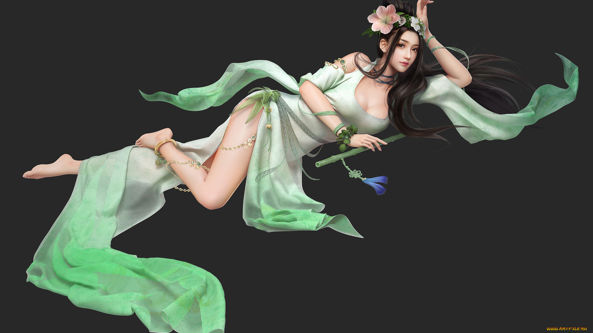 3д, графика, люди, , people, взгляд, девушка, фон