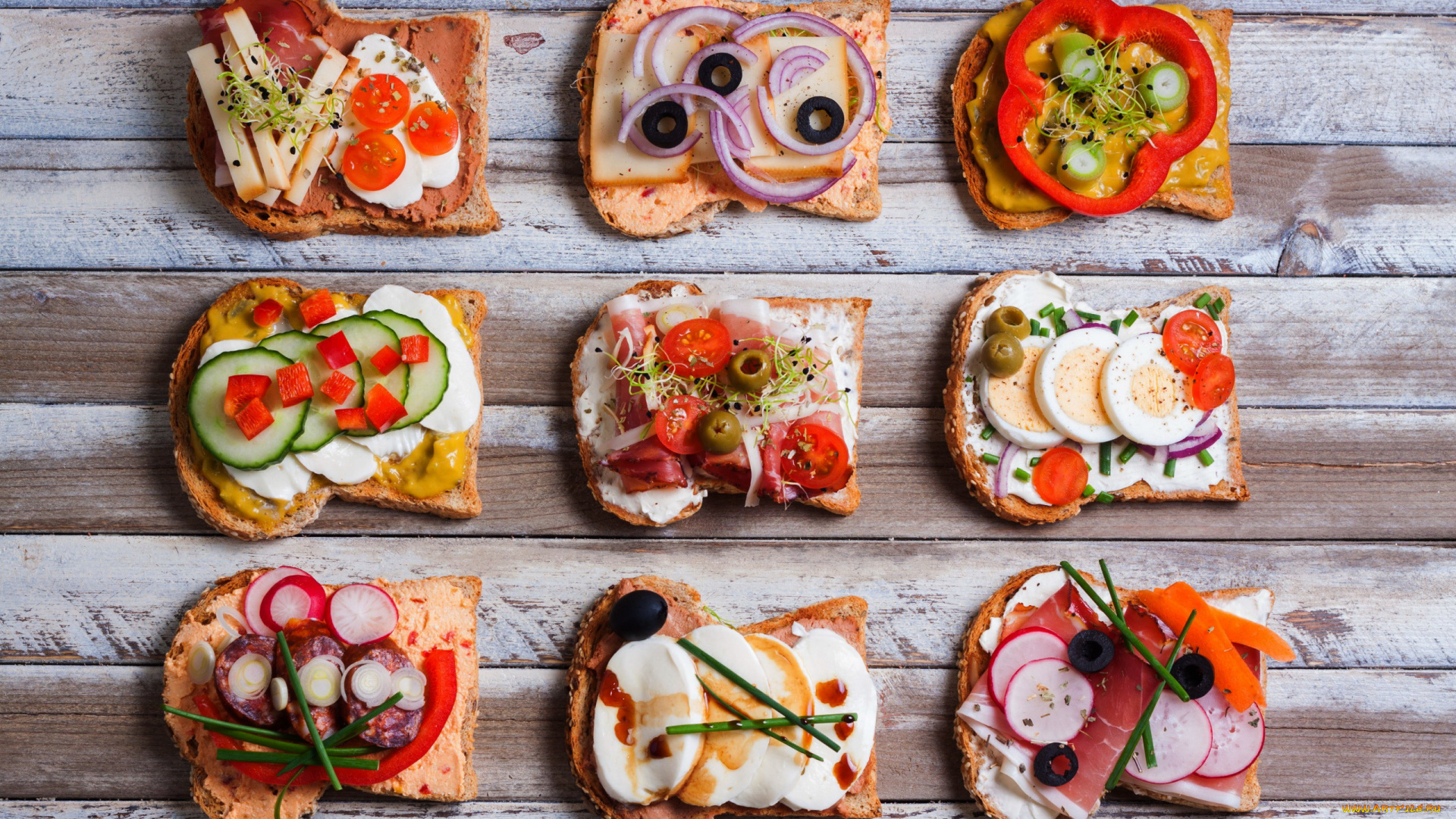 еда, бутерброды, , гамбургеры, , канапе, ассорти