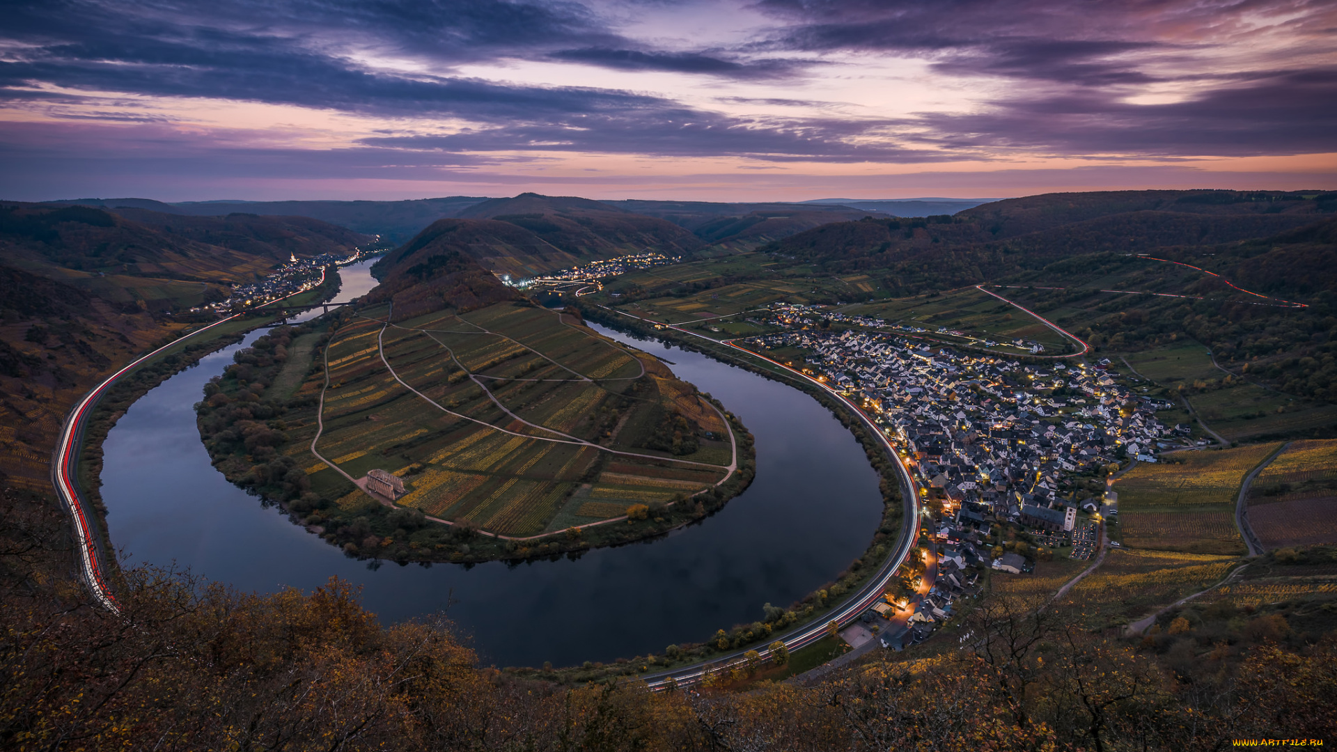 города, -, панорамы, простор