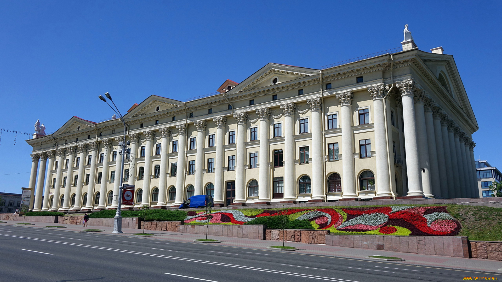 города, минск, , беларусь, профсоюзов, дом