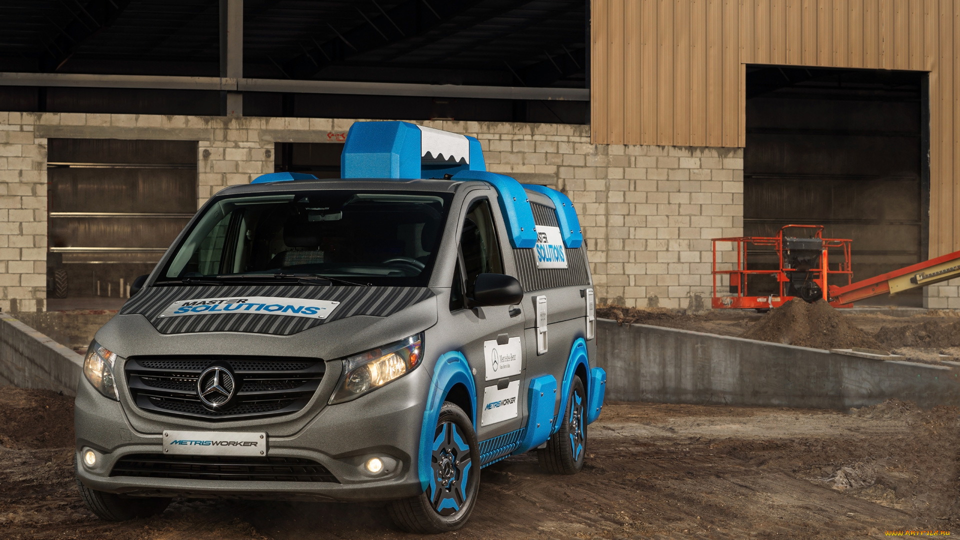 mercedes-benz, metris, master, solutions, toolbox, concept, 2017, автомобили, mercedes-benz, concept, toolbox, solutions, 2017, master, metris