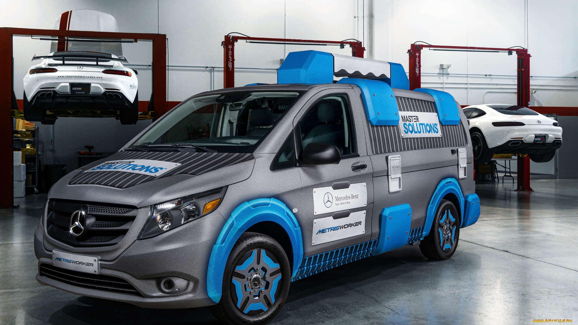 mercedes-benz, metris, master, solutions, toolbox, concept, 2017, автомобили, mercedes-benz, concept, 2017, toolbox, solutions, master, metris