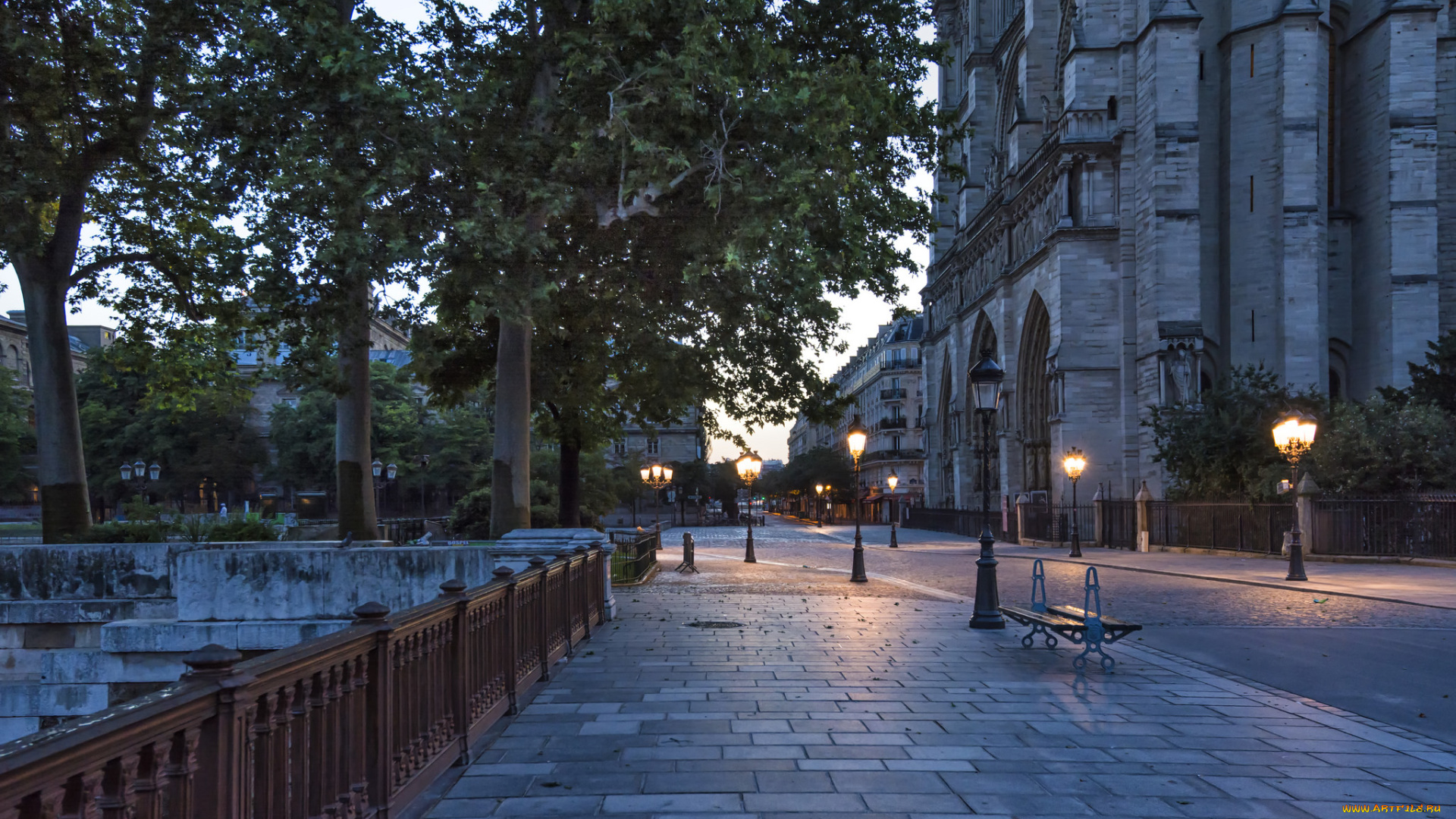 paris, города, париж, , франция, улица, вечер