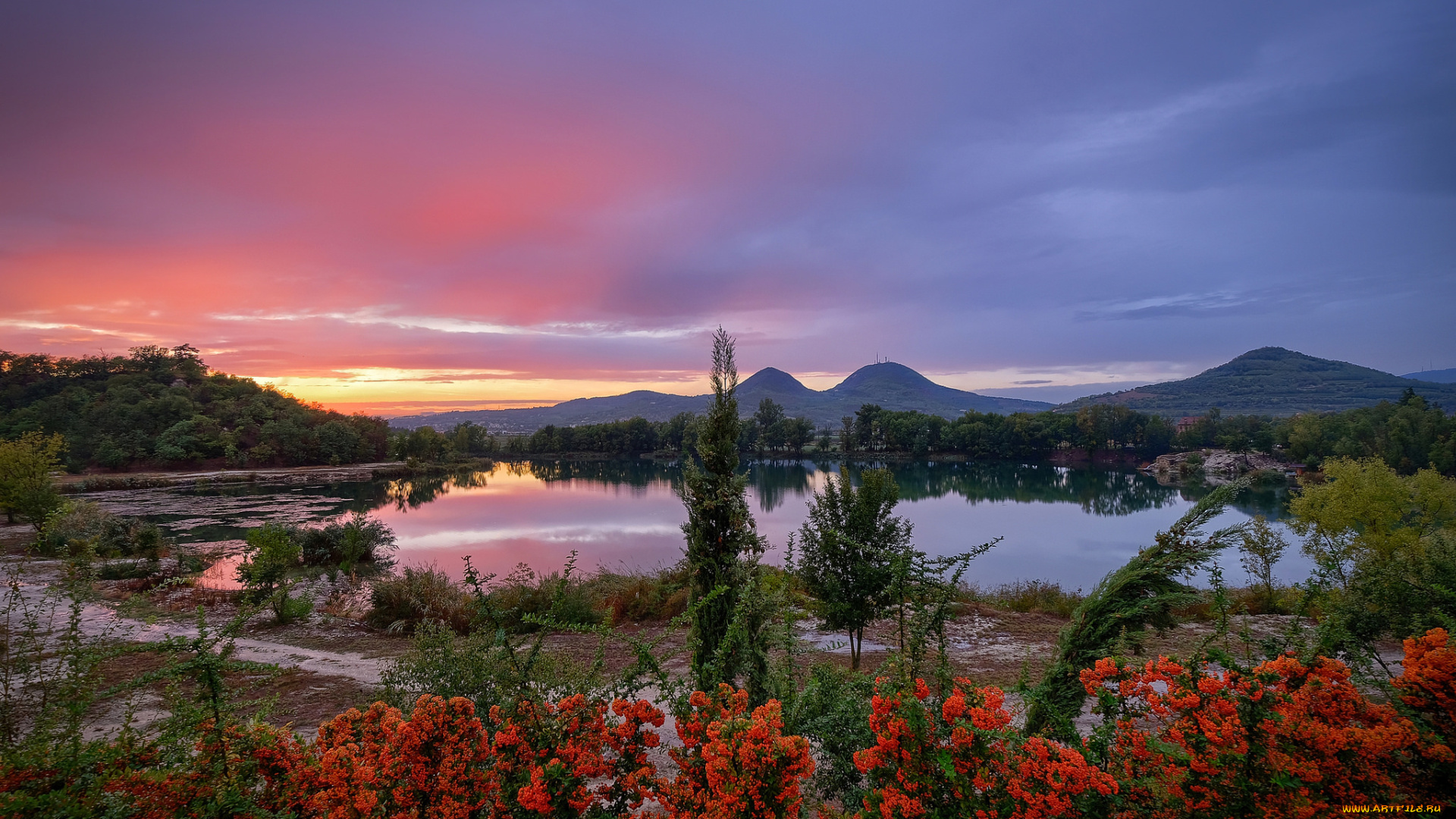 природа, реки, озера, простор