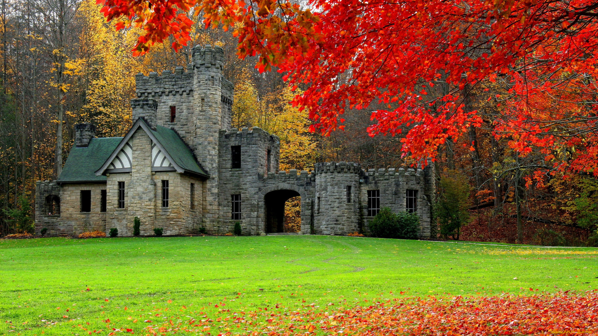 squire`s, castle, , cleveland, , ohio, города, -, дворцы, , замки, , крепости, ohio, cleveland, squire's, castle