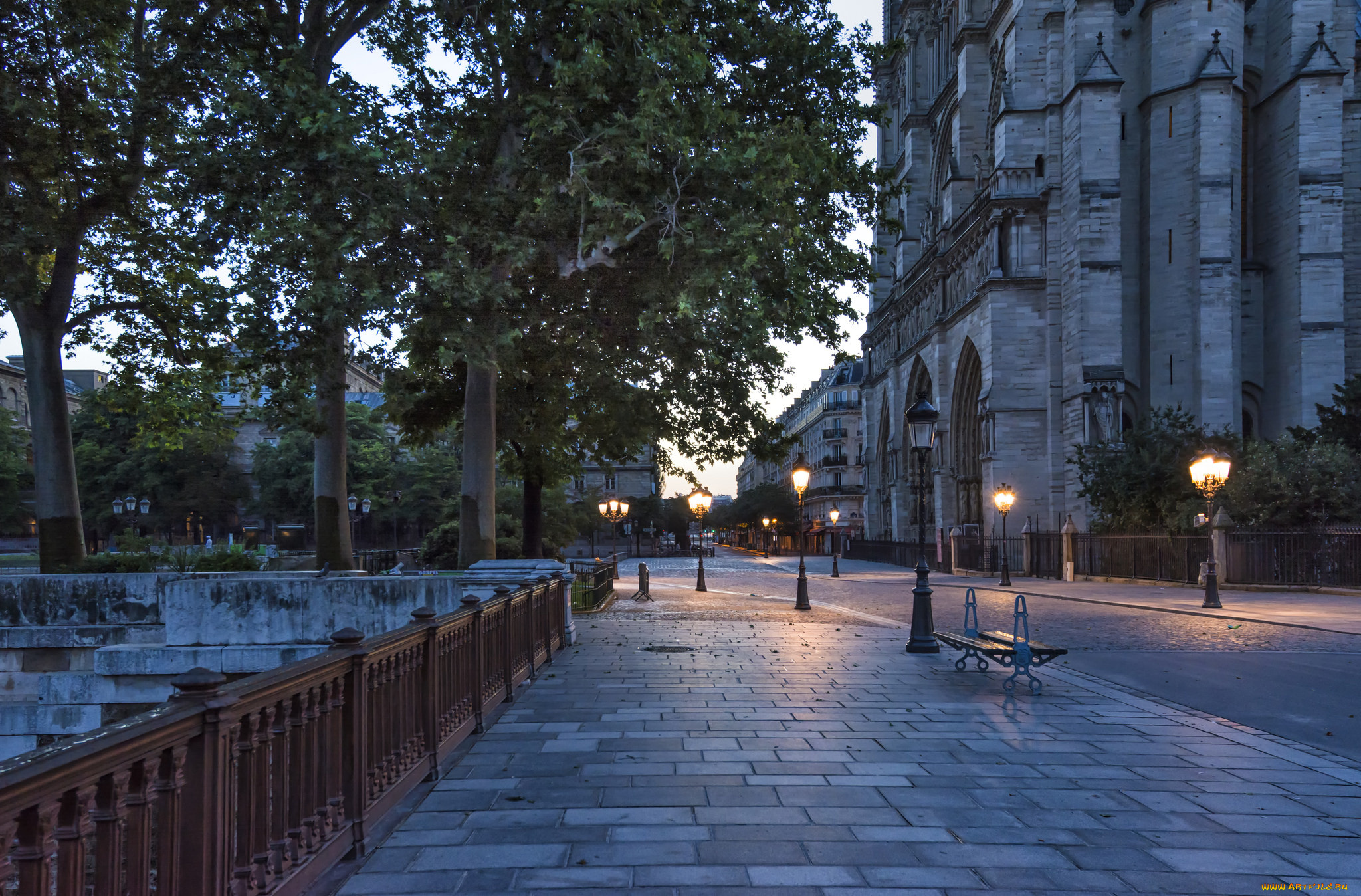 paris, города, париж, , франция, улица, вечер