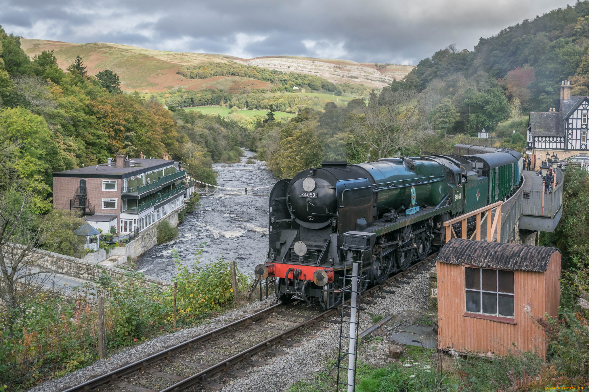 техника, паровозы, паровоз, рельсы