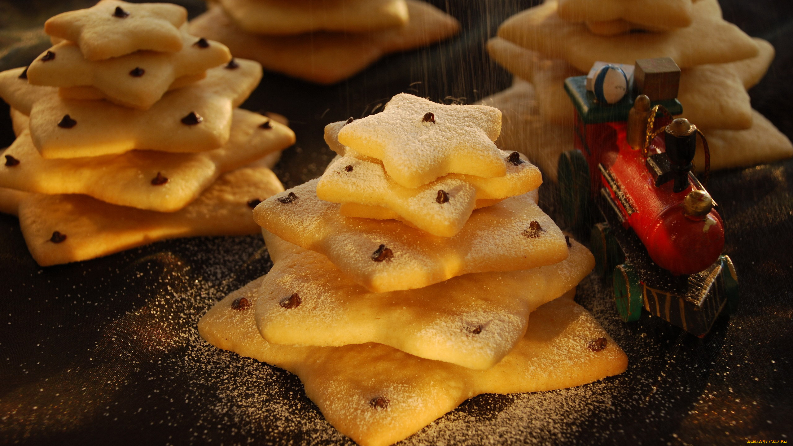 праздничные, угощения, печенье