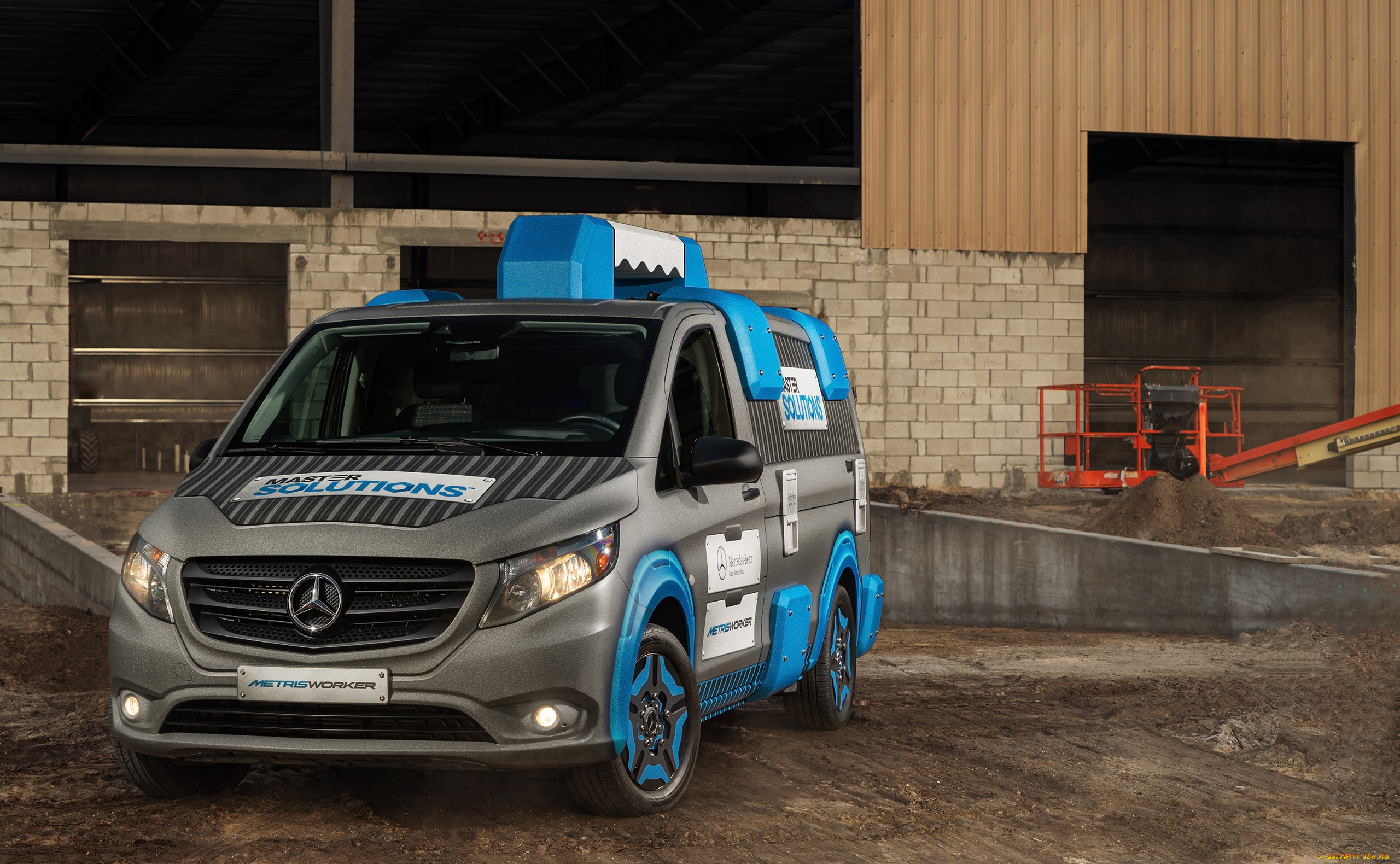 mercedes-benz, metris, master, solutions, toolbox, concept, 2017, автомобили, mercedes-benz, concept, toolbox, solutions, 2017, master, metris