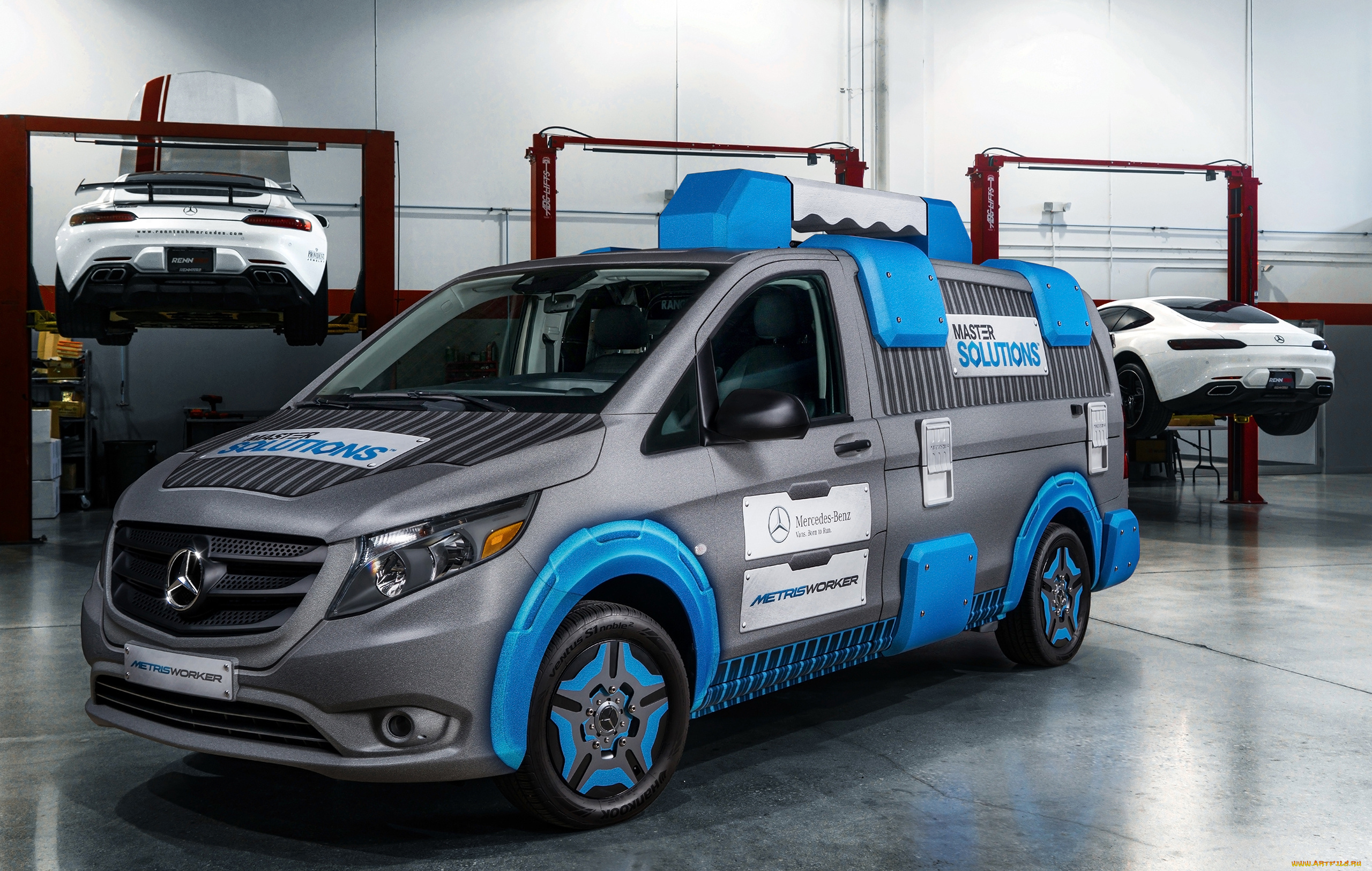 mercedes-benz, metris, master, solutions, toolbox, concept, 2017, автомобили, mercedes-benz, concept, 2017, toolbox, solutions, master, metris