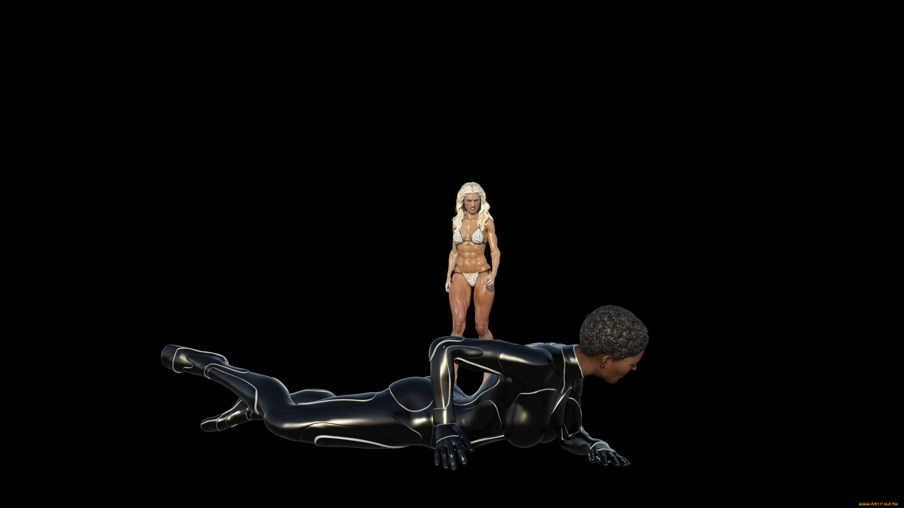 3д, графика, фантазия, , fantasy, фон, взгляд, девушки