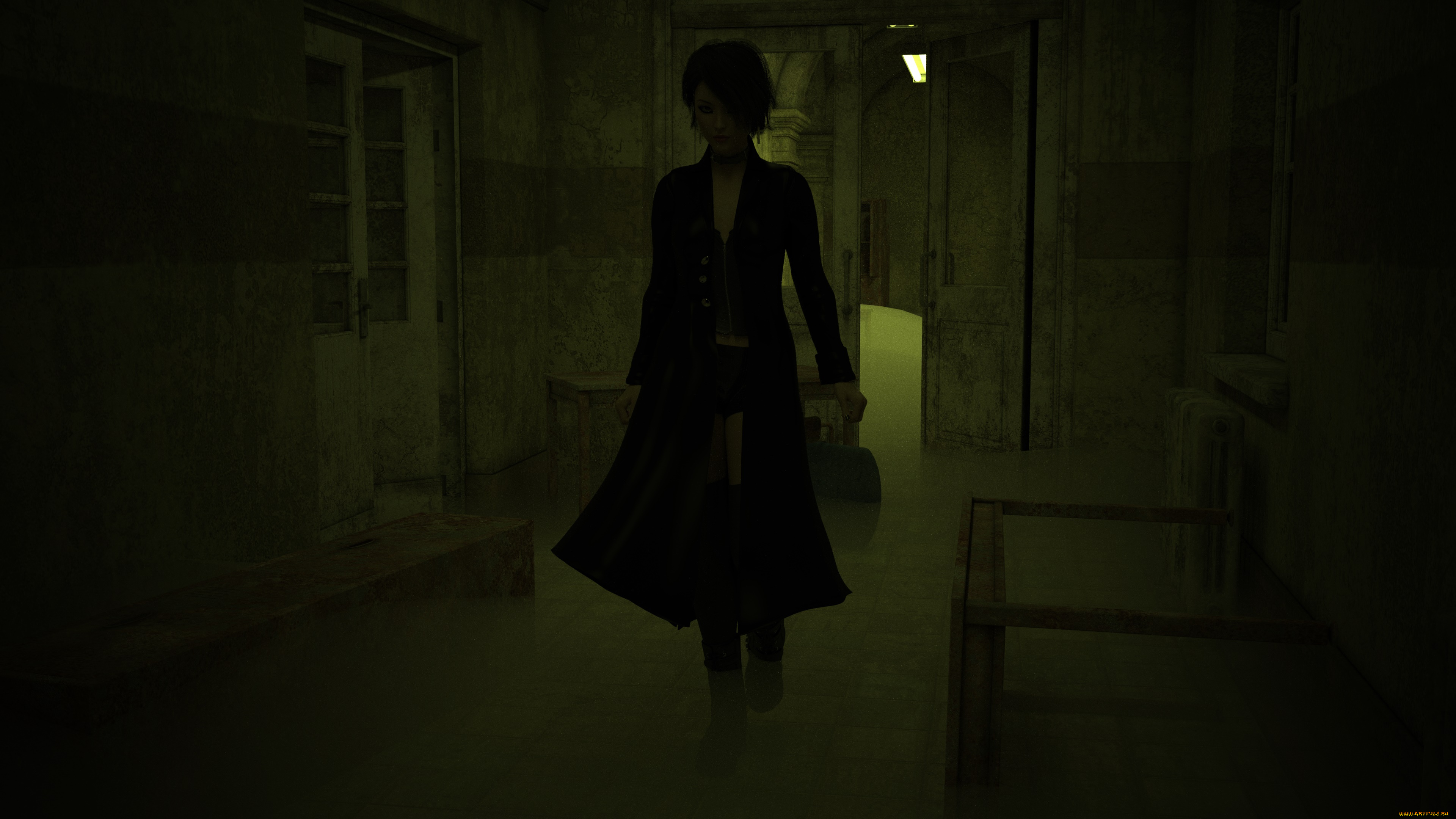 3д, графика, люди, , people, фон, взгляд, девушка