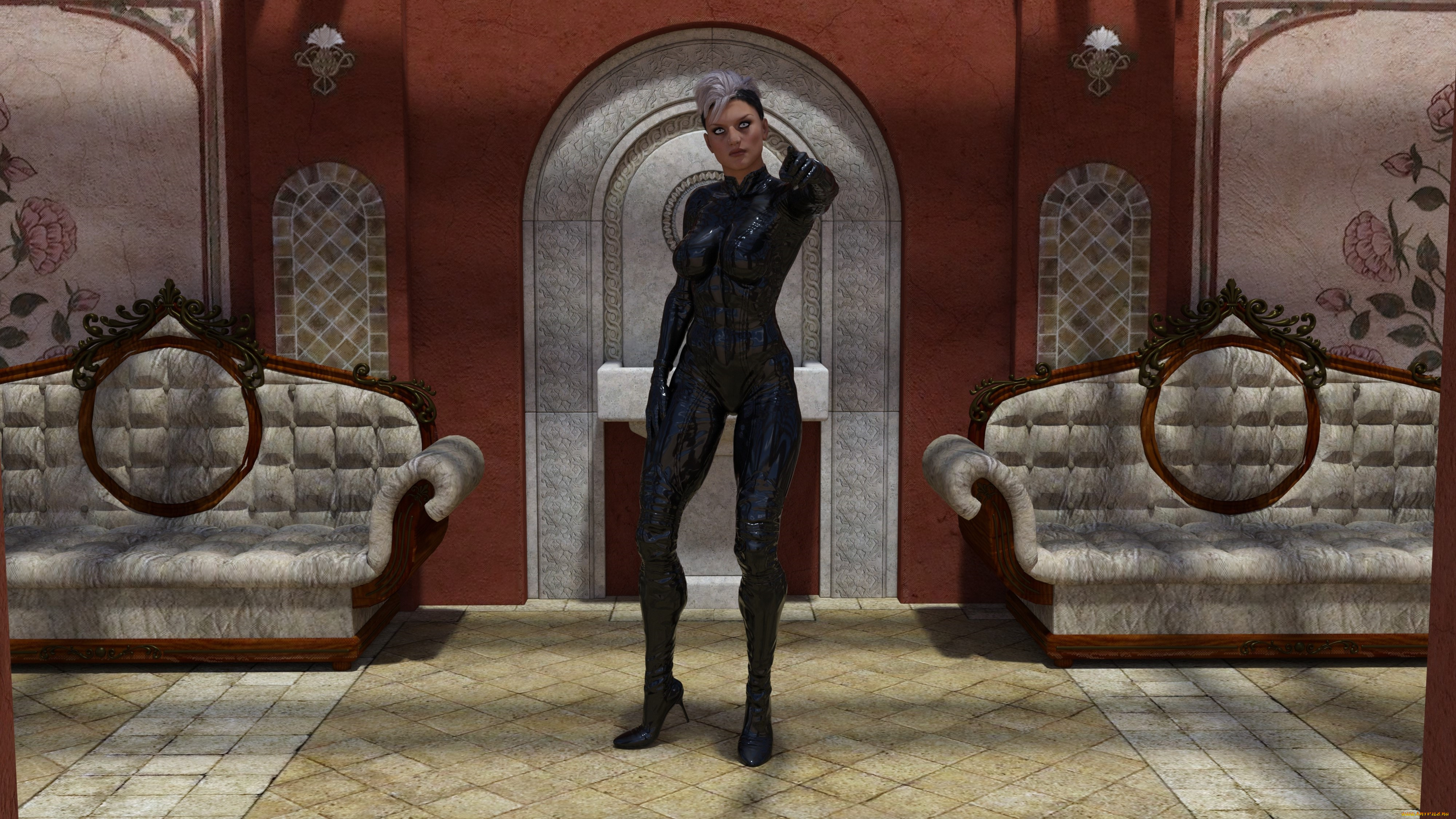 3д, графика, люди, , people, фон, взгляд, девушка