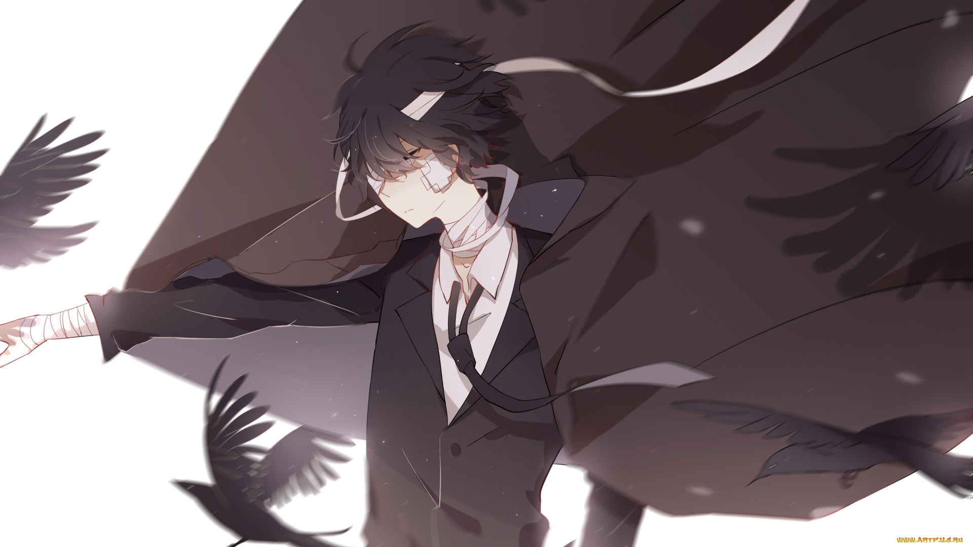 аниме, bungou, stray, dogs, бродячие, псы, литературные, гении