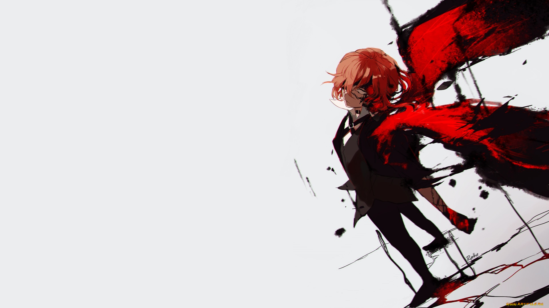 аниме, bungou, stray, dogs, бродячие, псы, литературные, гении