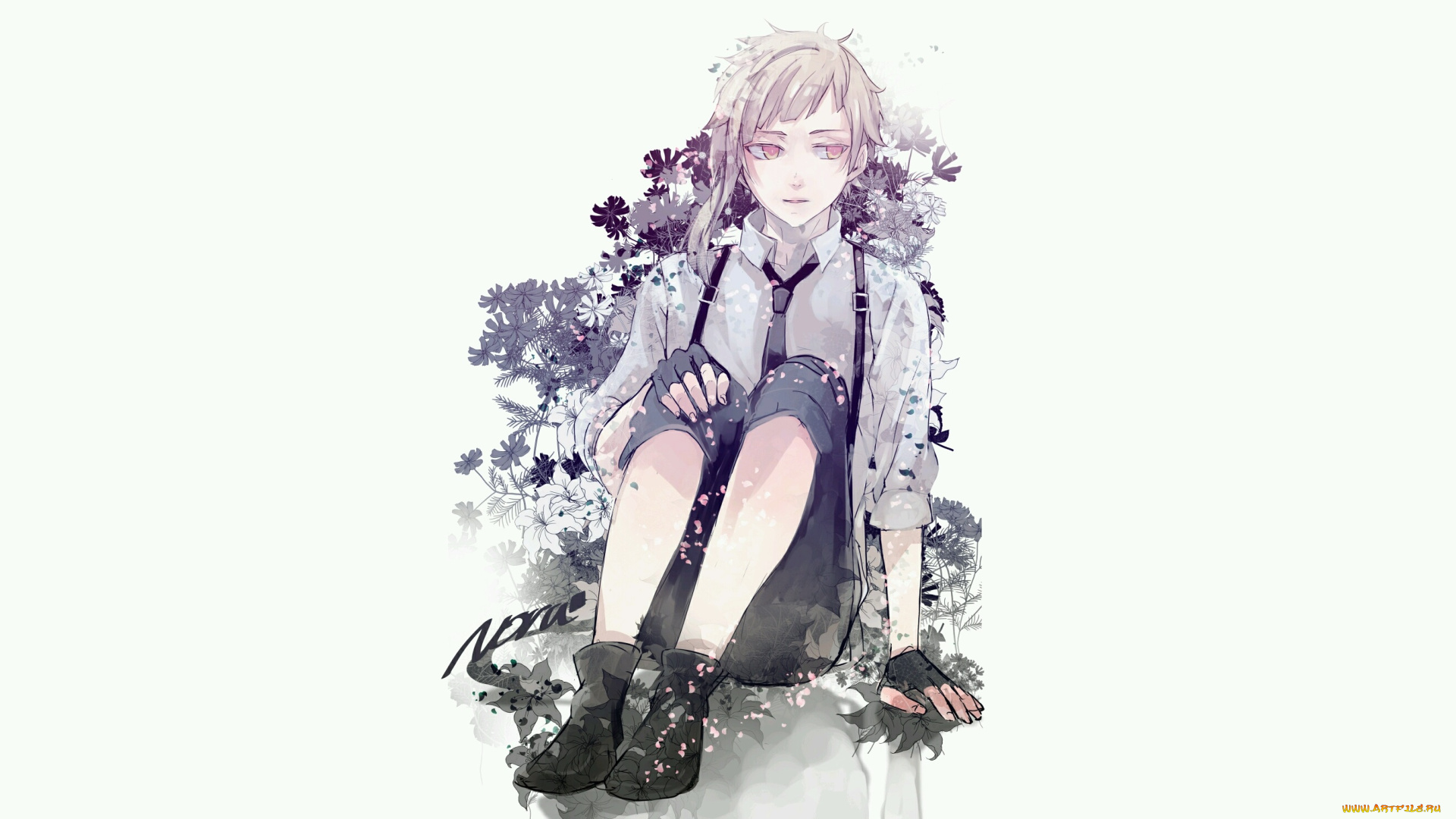 аниме, bungou, stray, dogs, бродячие, псы, литературные, гении