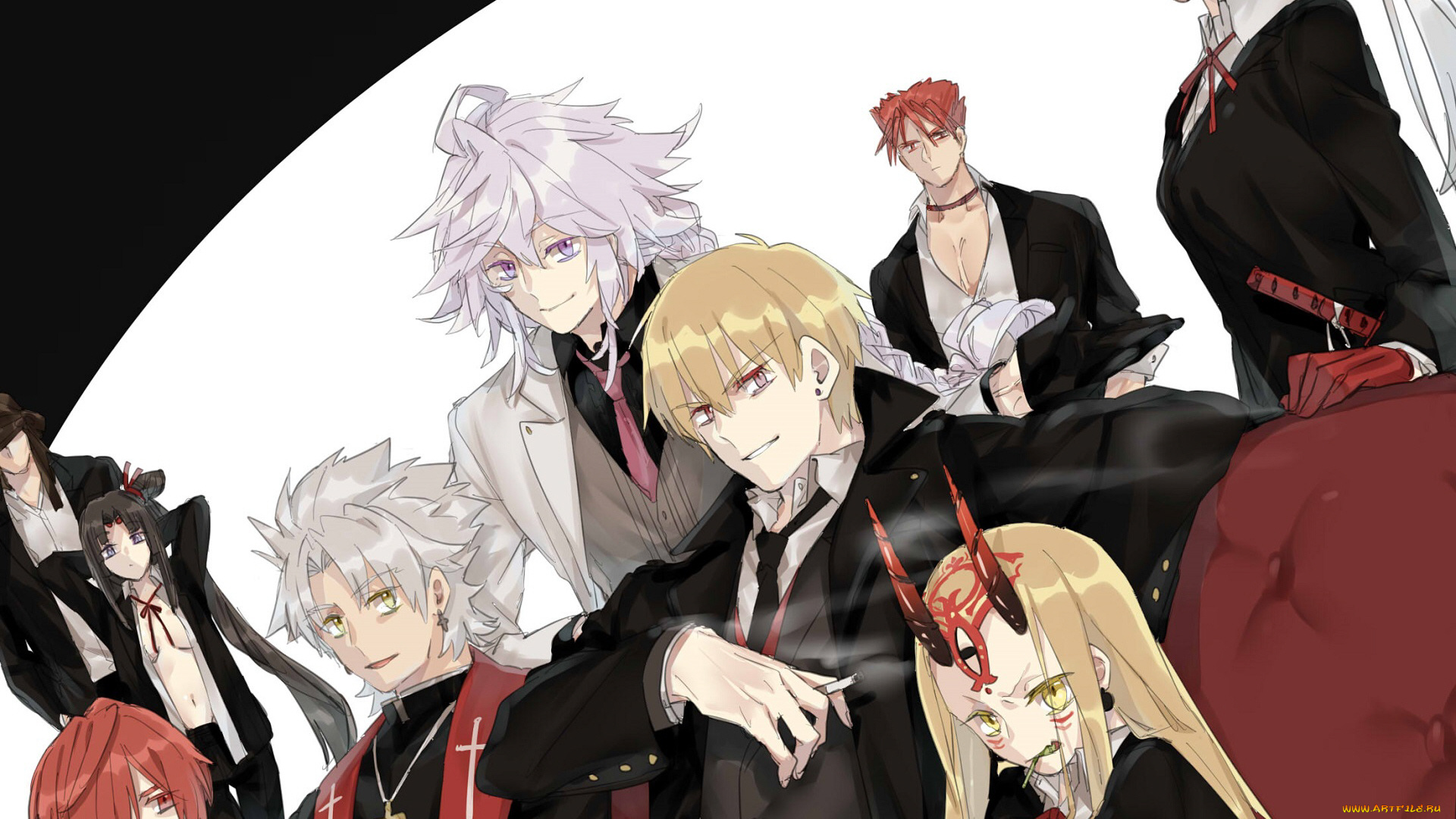 аниме, fate, stay, night, , grand, order, , apocrypha, судьба, великий, приказ