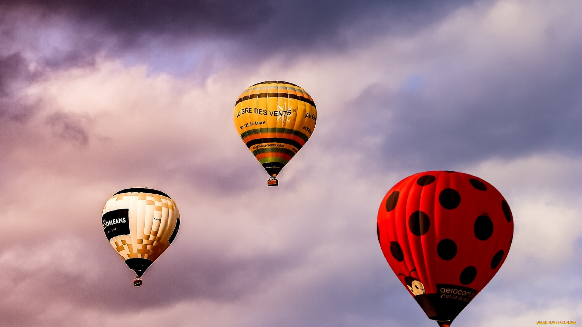 авиация, воздушные, шары, дирижабли, полет