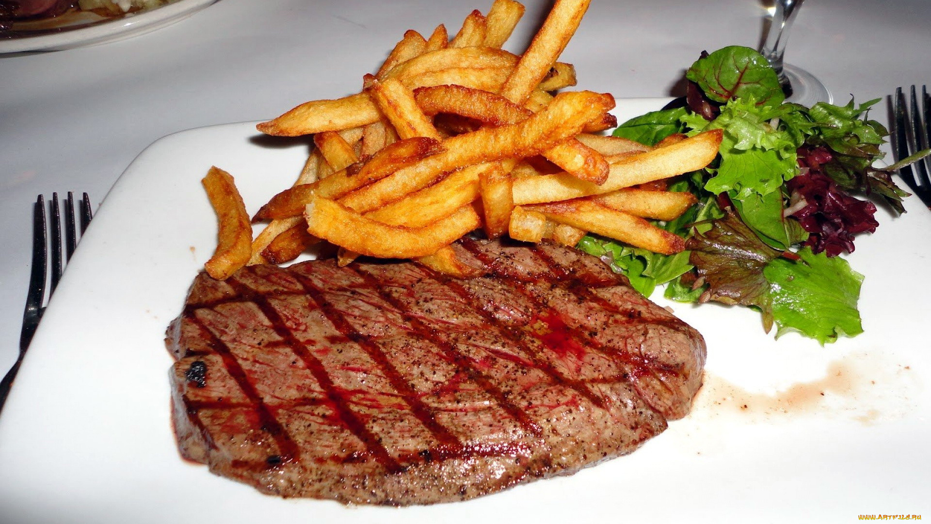 еда, мясные, блюда, мясо, стейк