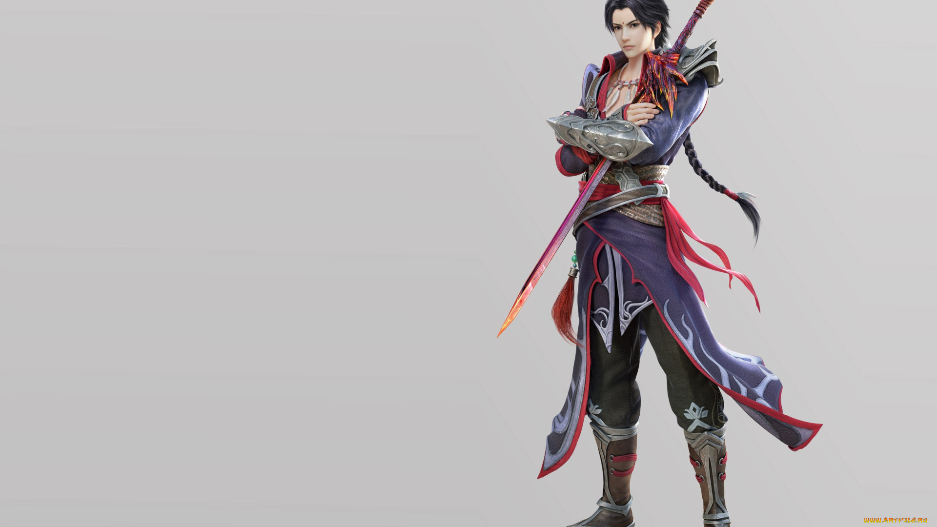 фэнтези, люди, парень