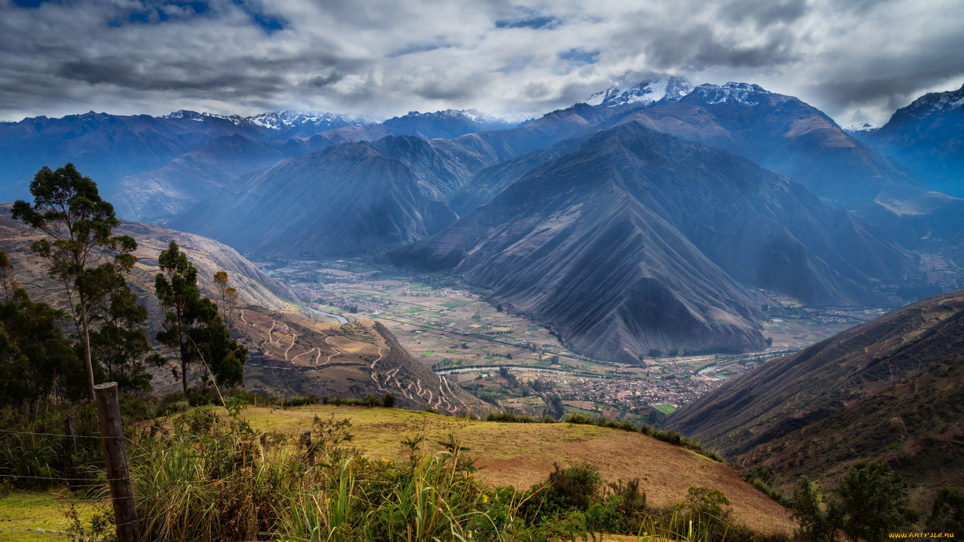 города, -, пейзажи, простор