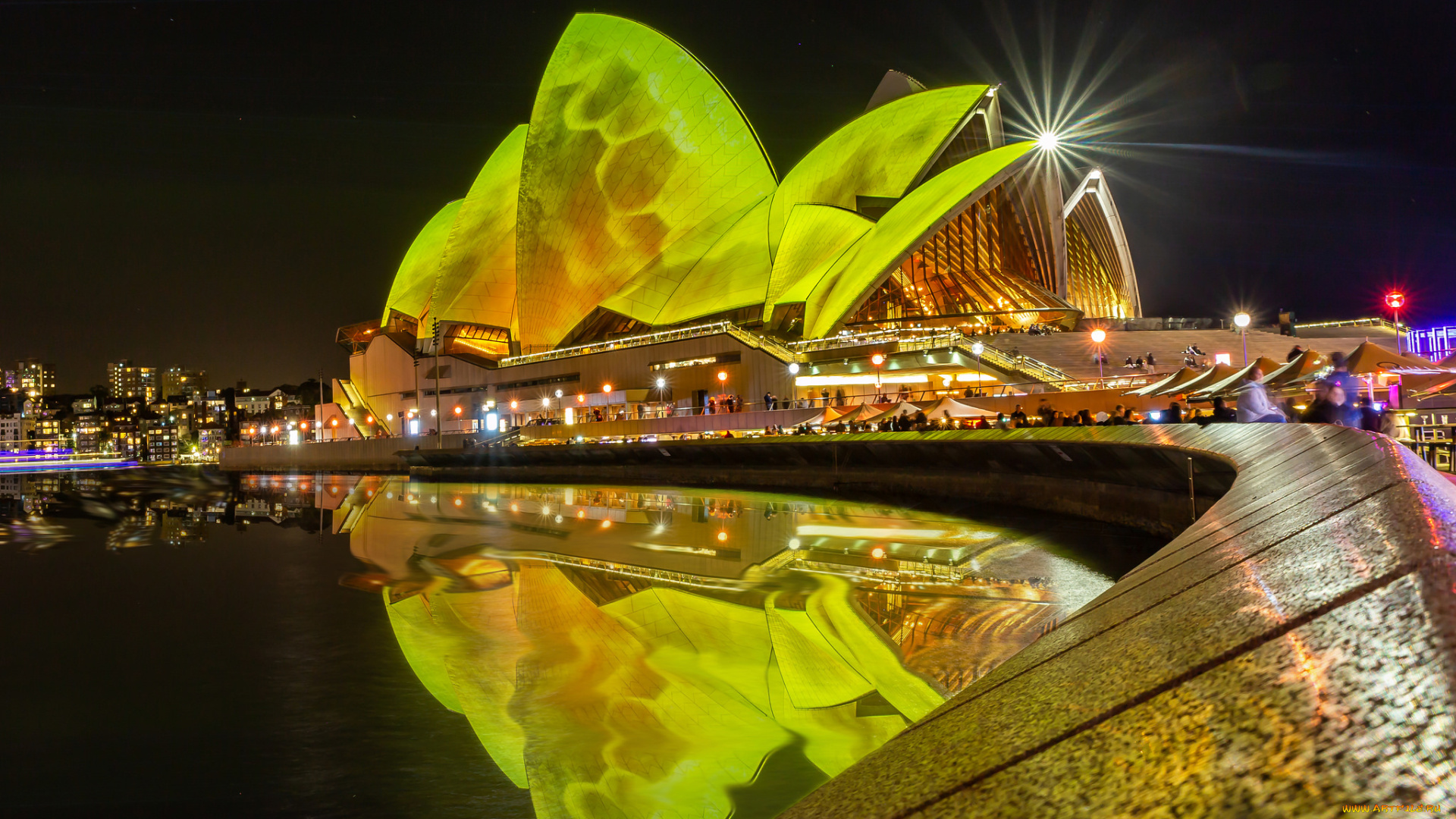 города, сидней, , австралия, простор