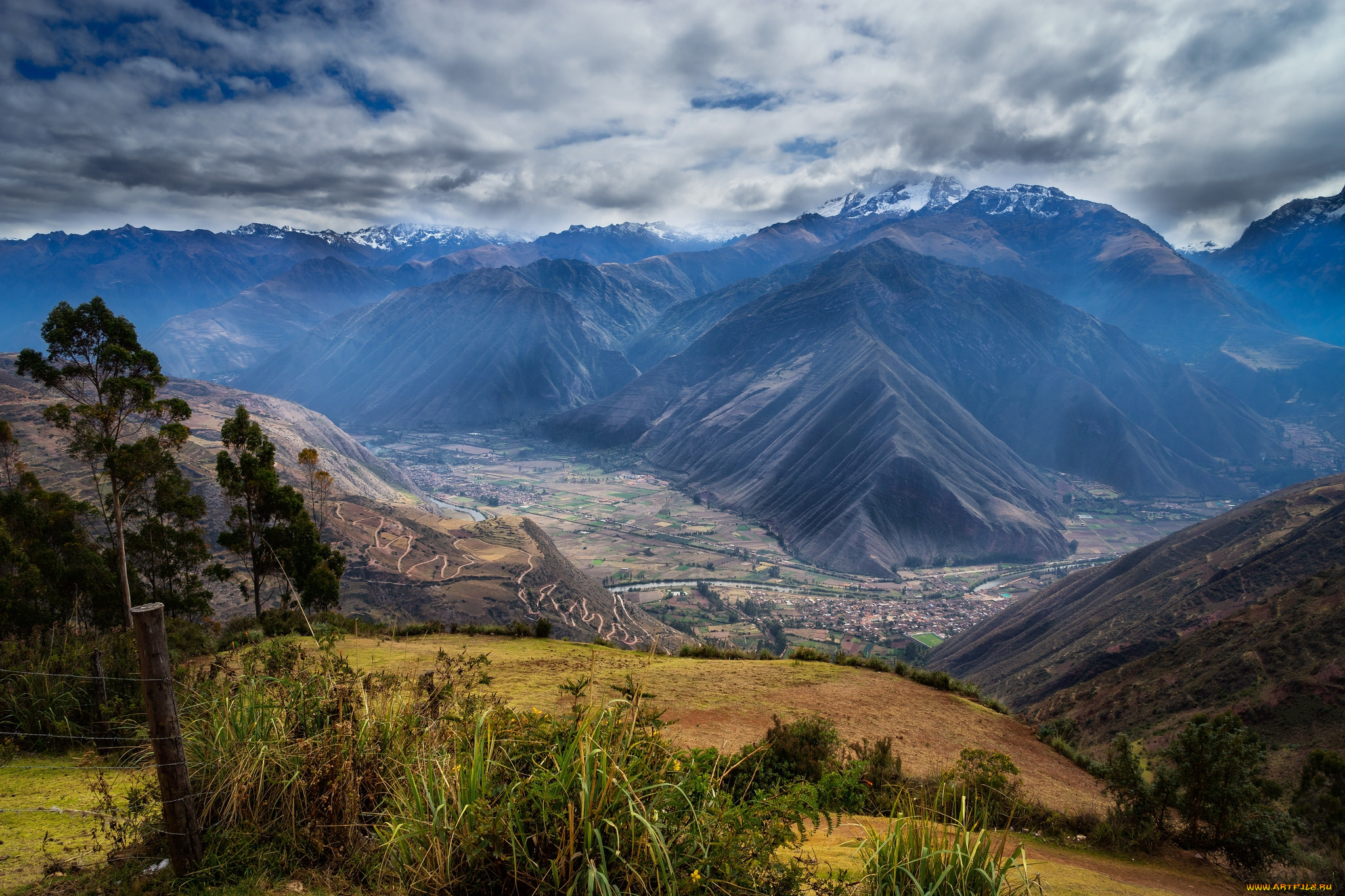 города, -, пейзажи, простор