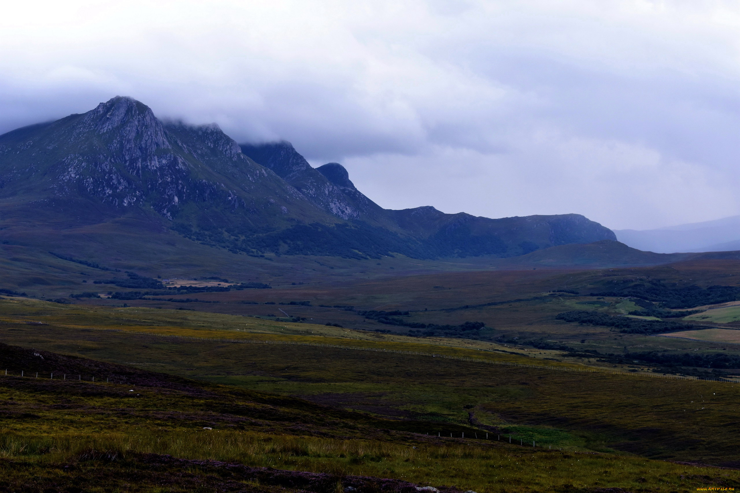 природа, горы, облака