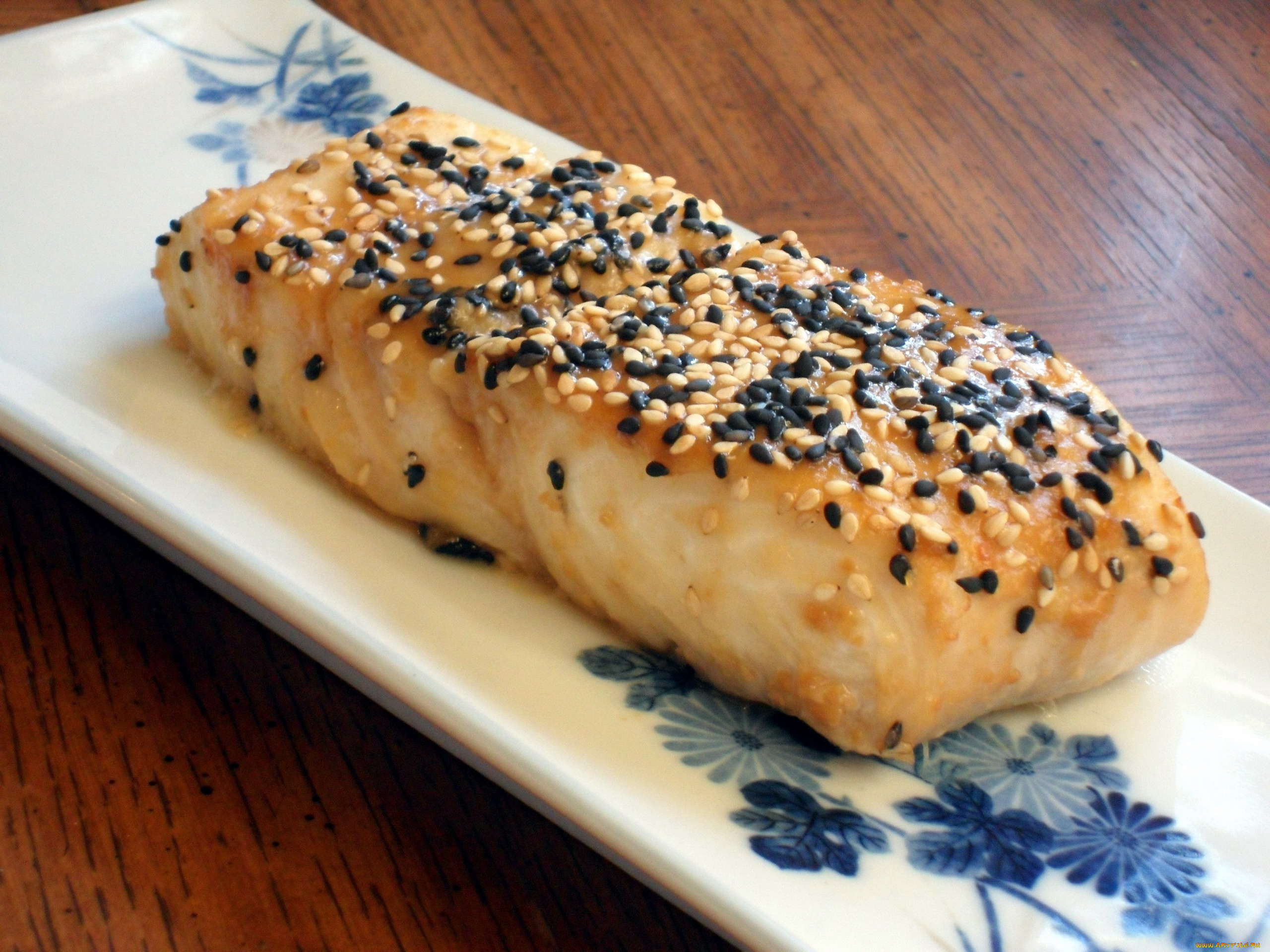 еда, рыбные, блюда, , с, морепродуктами, палтус