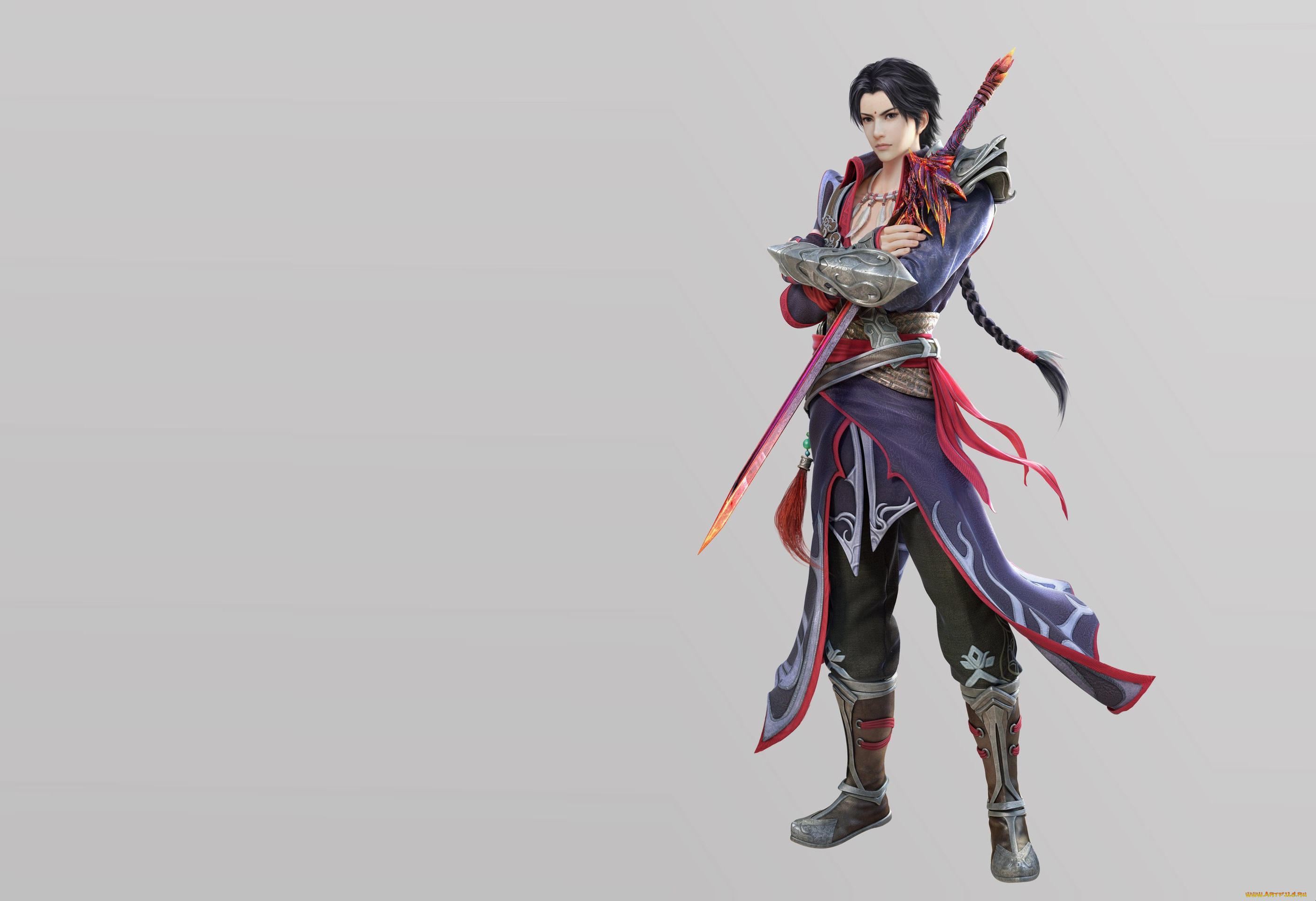 фэнтези, люди, парень