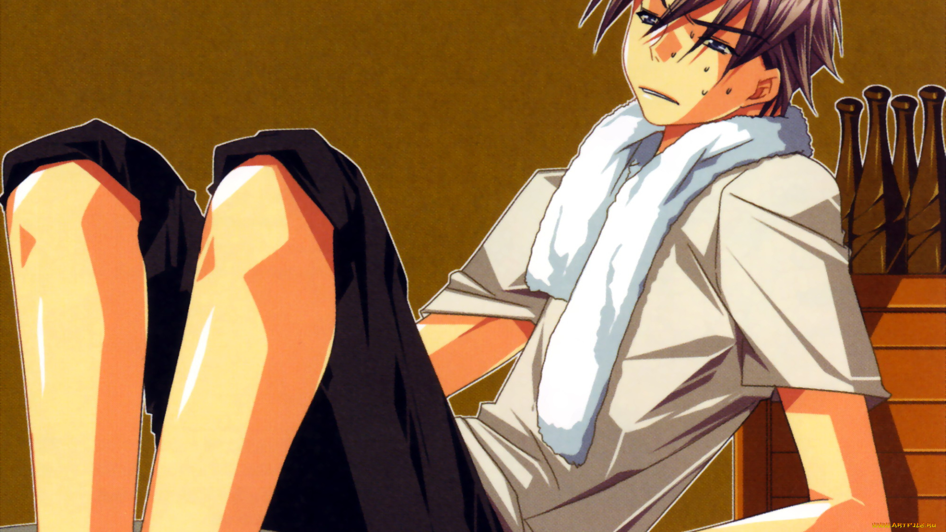 видео, игры, absolute, obedience, тазик, дирк, валь, полотенце, вода