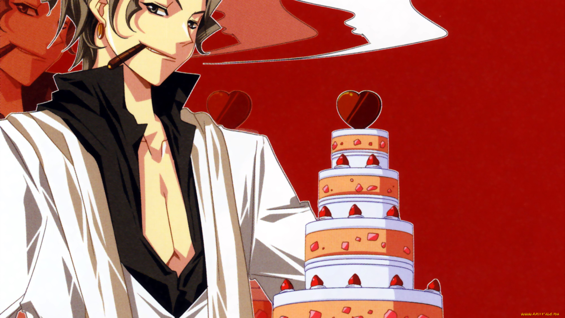 видео, игры, absolute, obedience, торт, сигарета, вернер, герцог