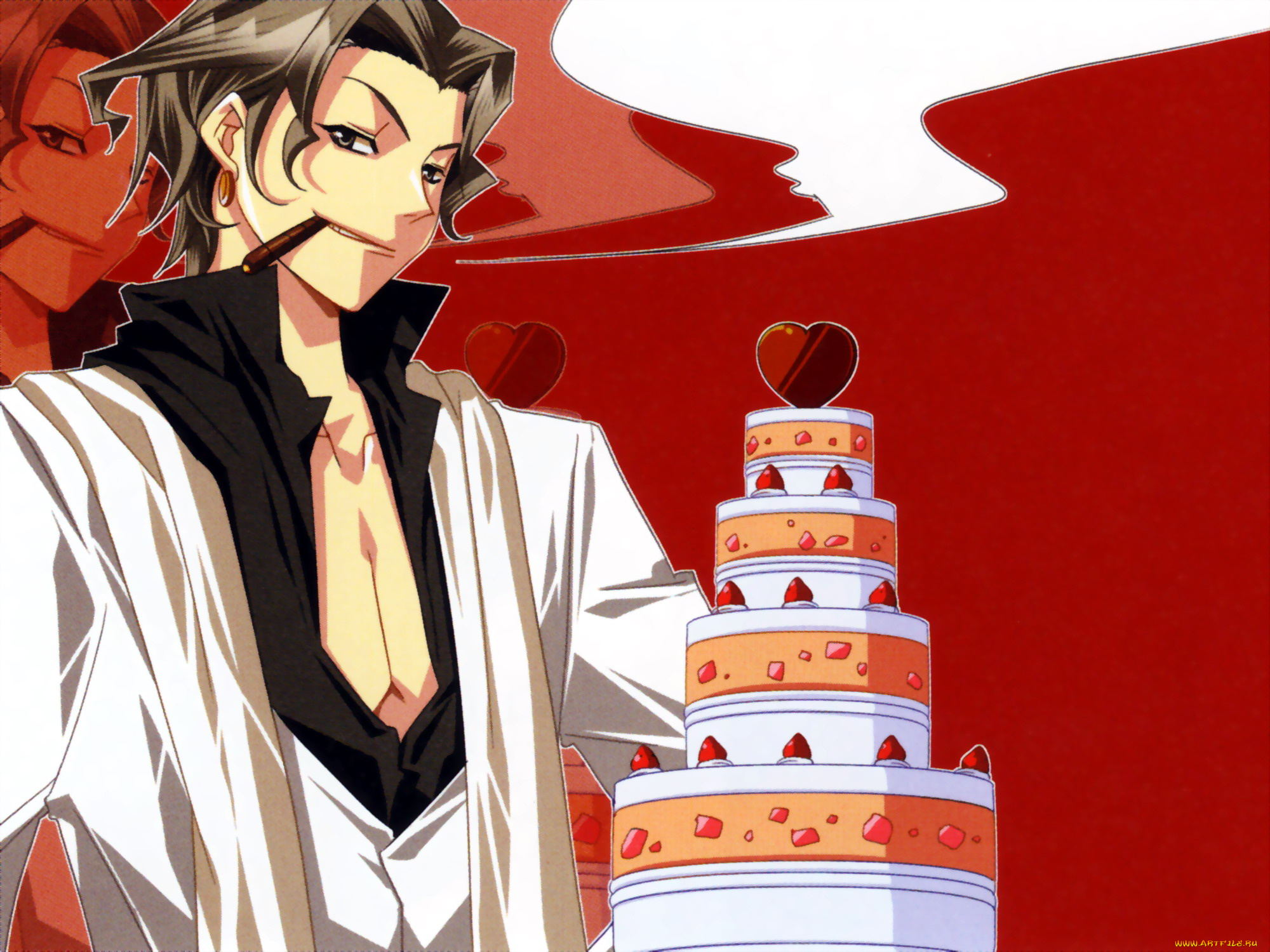 видео, игры, absolute, obedience, торт, сигарета, вернер, герцог