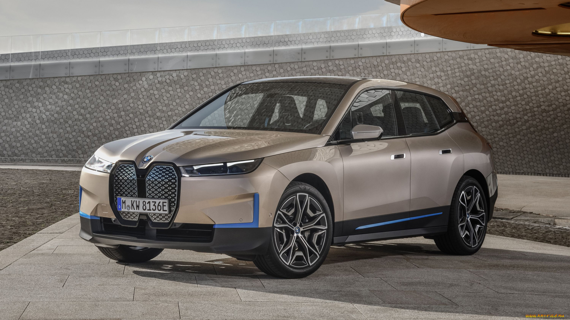2022, bmw, ix, автомобили, bmw, ix, 2022, 4k, вид, спереди, экстерьер, кроссовер, новая, модель, электромобиль