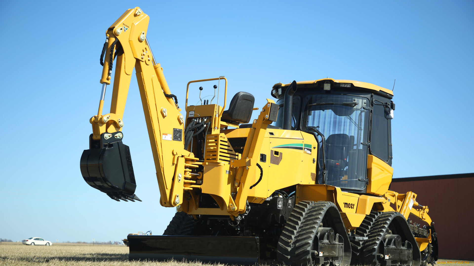 техника, экскаваторы, vermeer