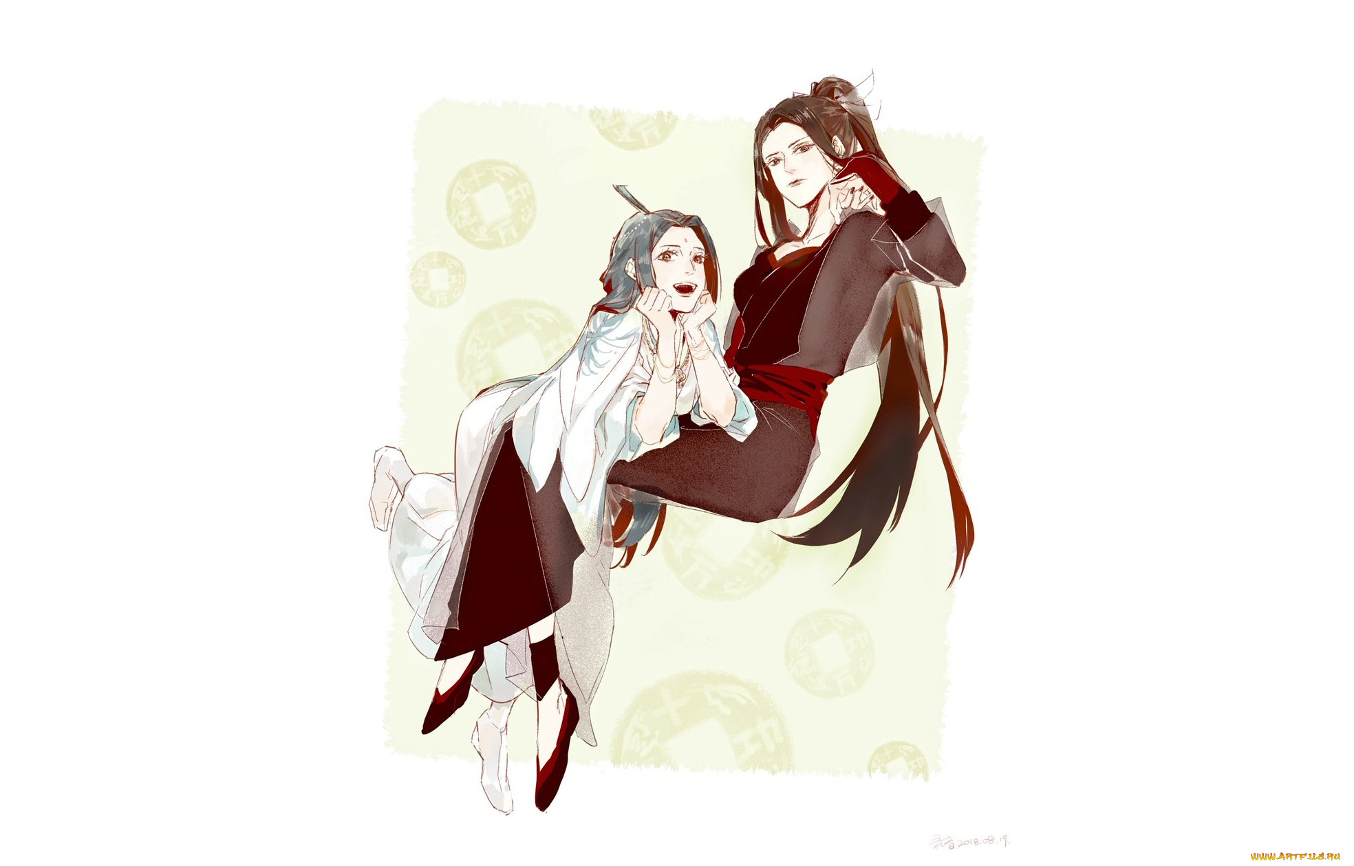 аниме, tian, guan, ci, fu, благословение, небожителей, tian, guan, ci, fu, мосян, тунсю