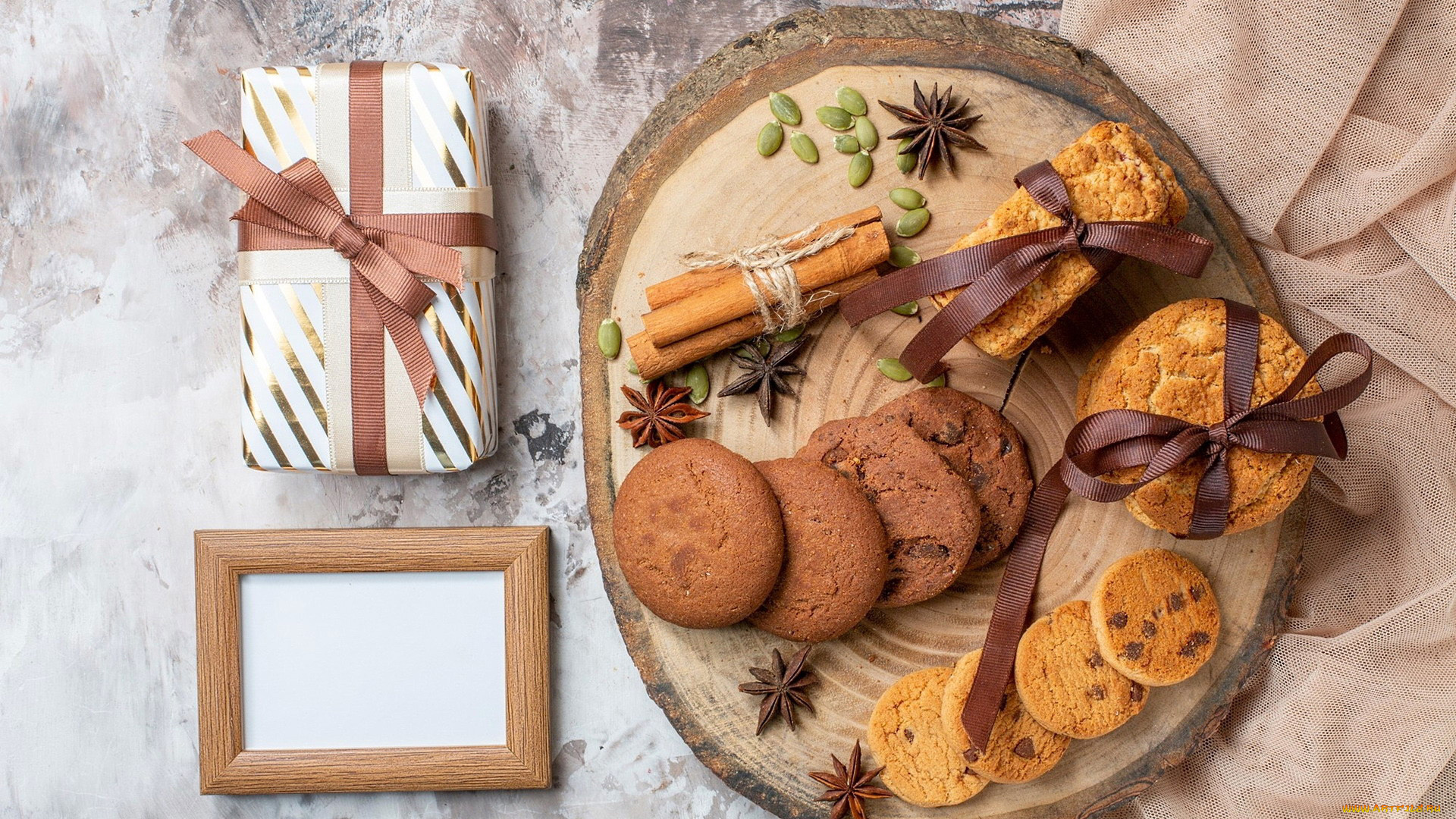 еда, пирожные, , кексы, , печенье, корица, печенье, анис