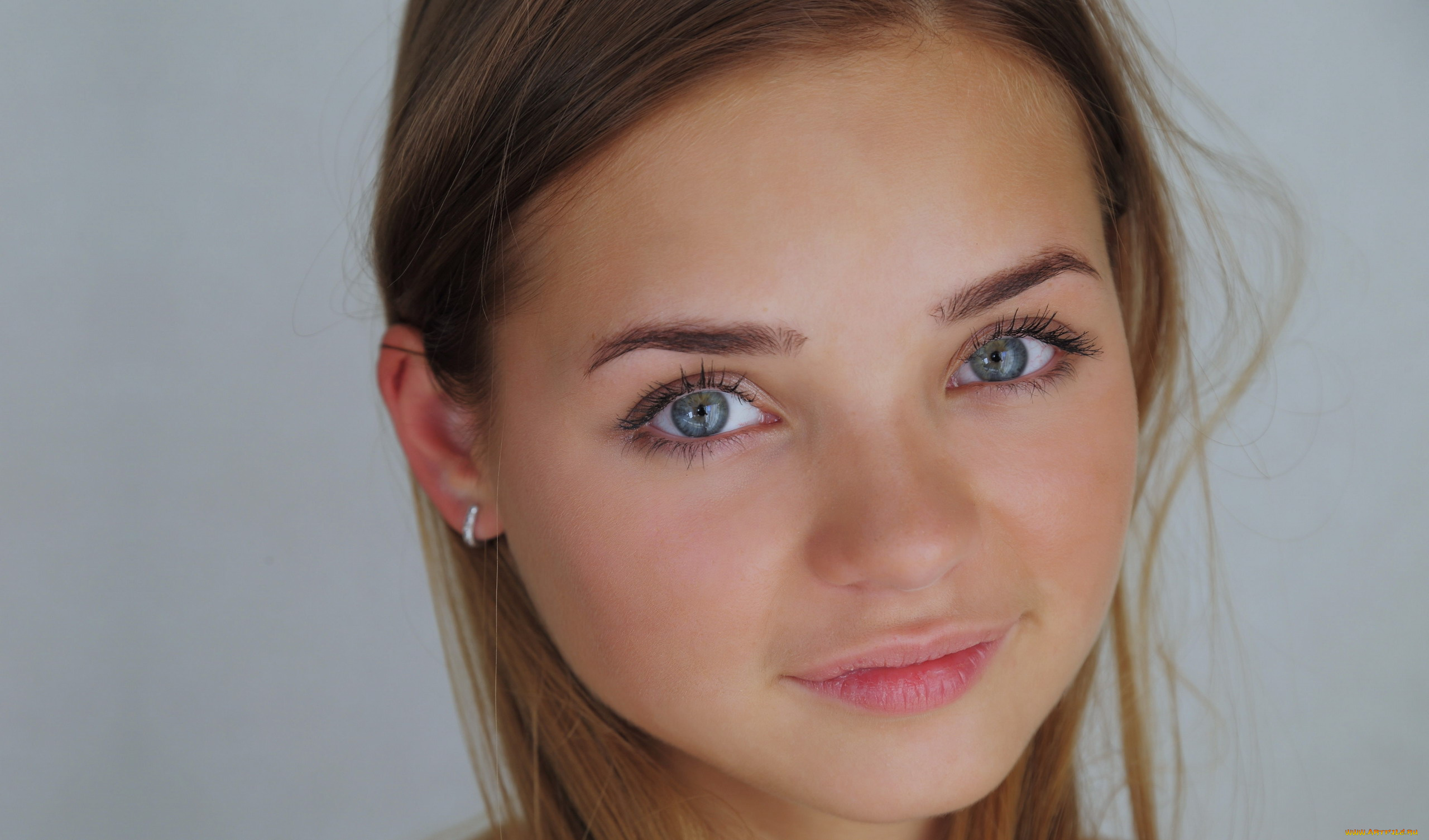 девушки, colleen, ahe, серые, глаза, лицо, портрет