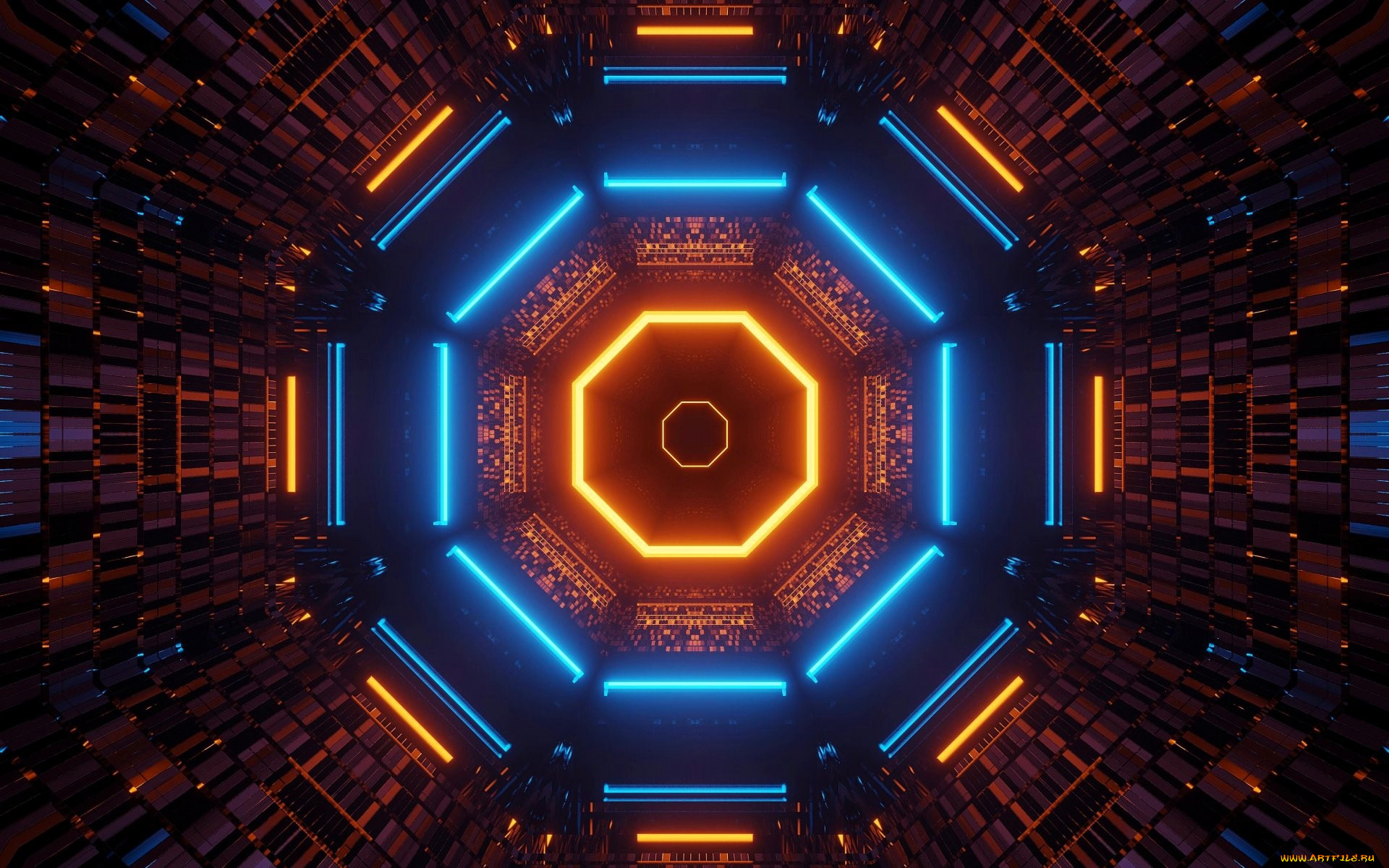 3д, графика, фракталы, , fractal, узор, орнамент, фрактал