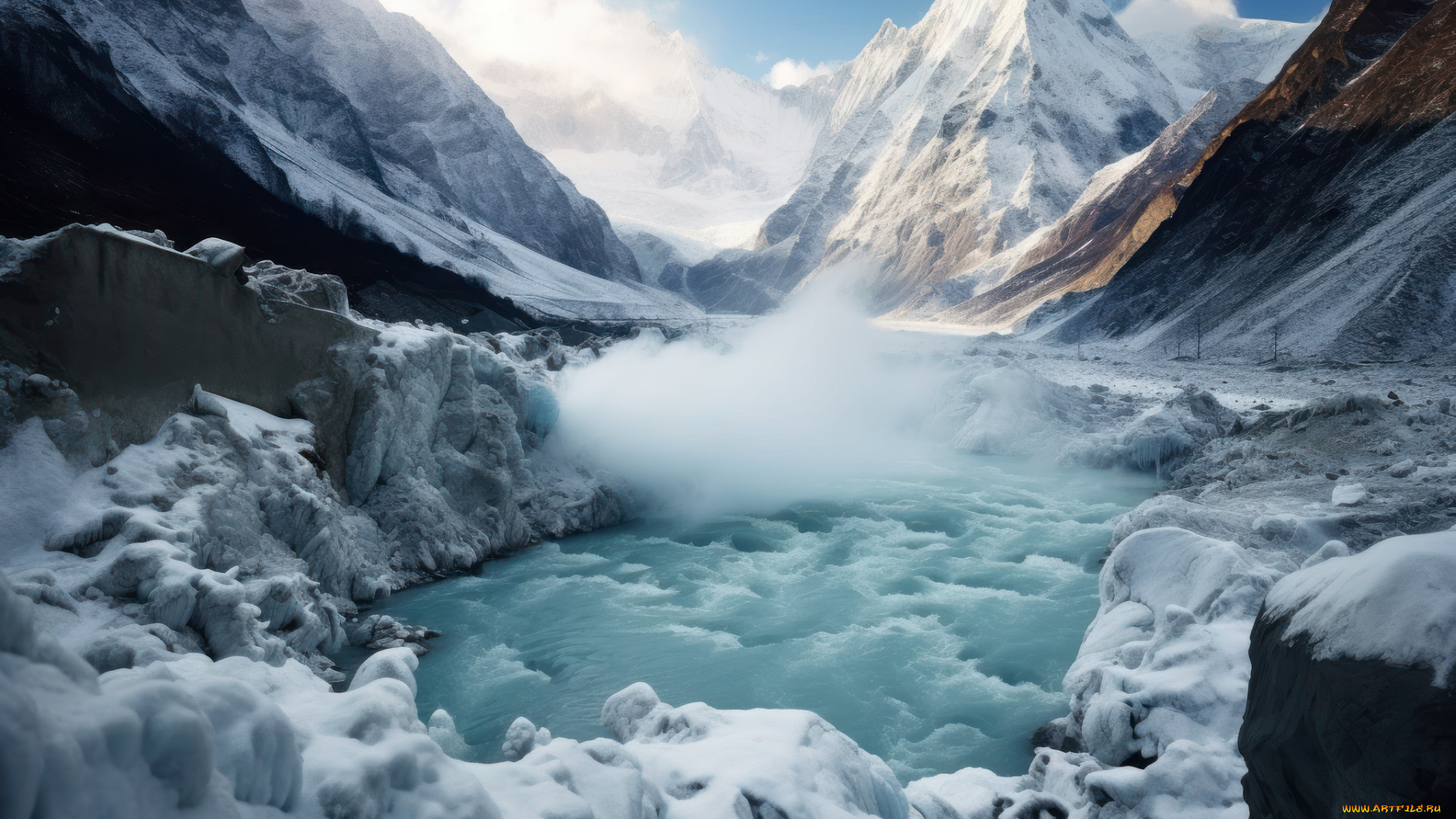 3д, графика, природа, , nature, пейзаж