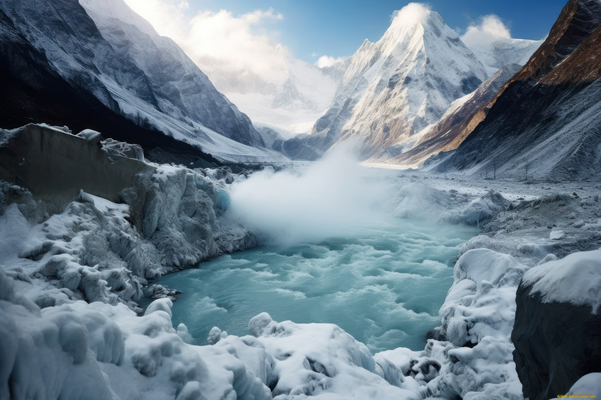 3д, графика, природа, , nature, пейзаж