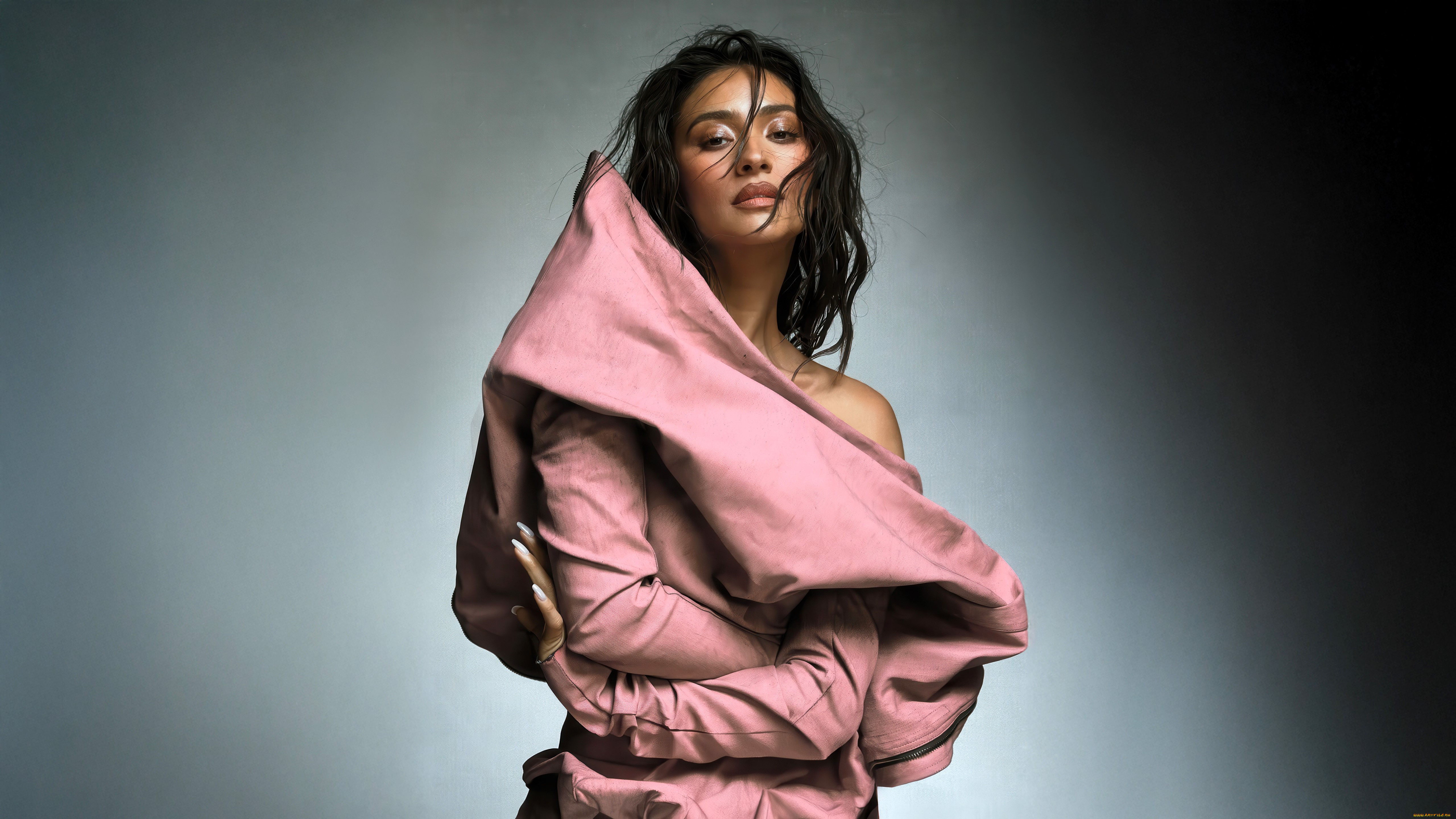 девушки, shay, mitchell, брюнетка, платье, наряд