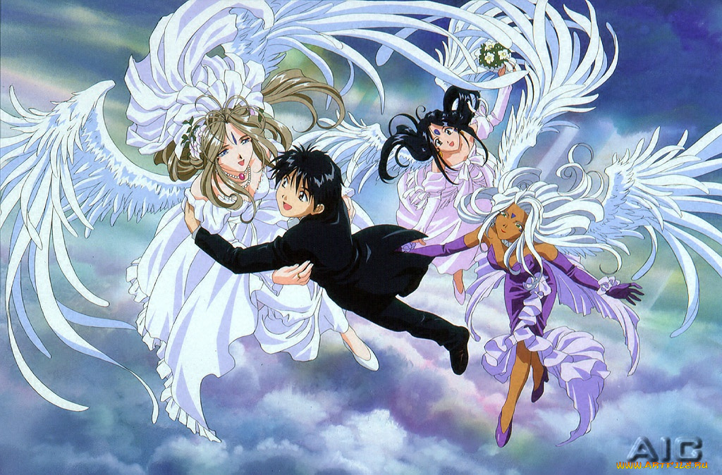 аниме, ah, my, goddess