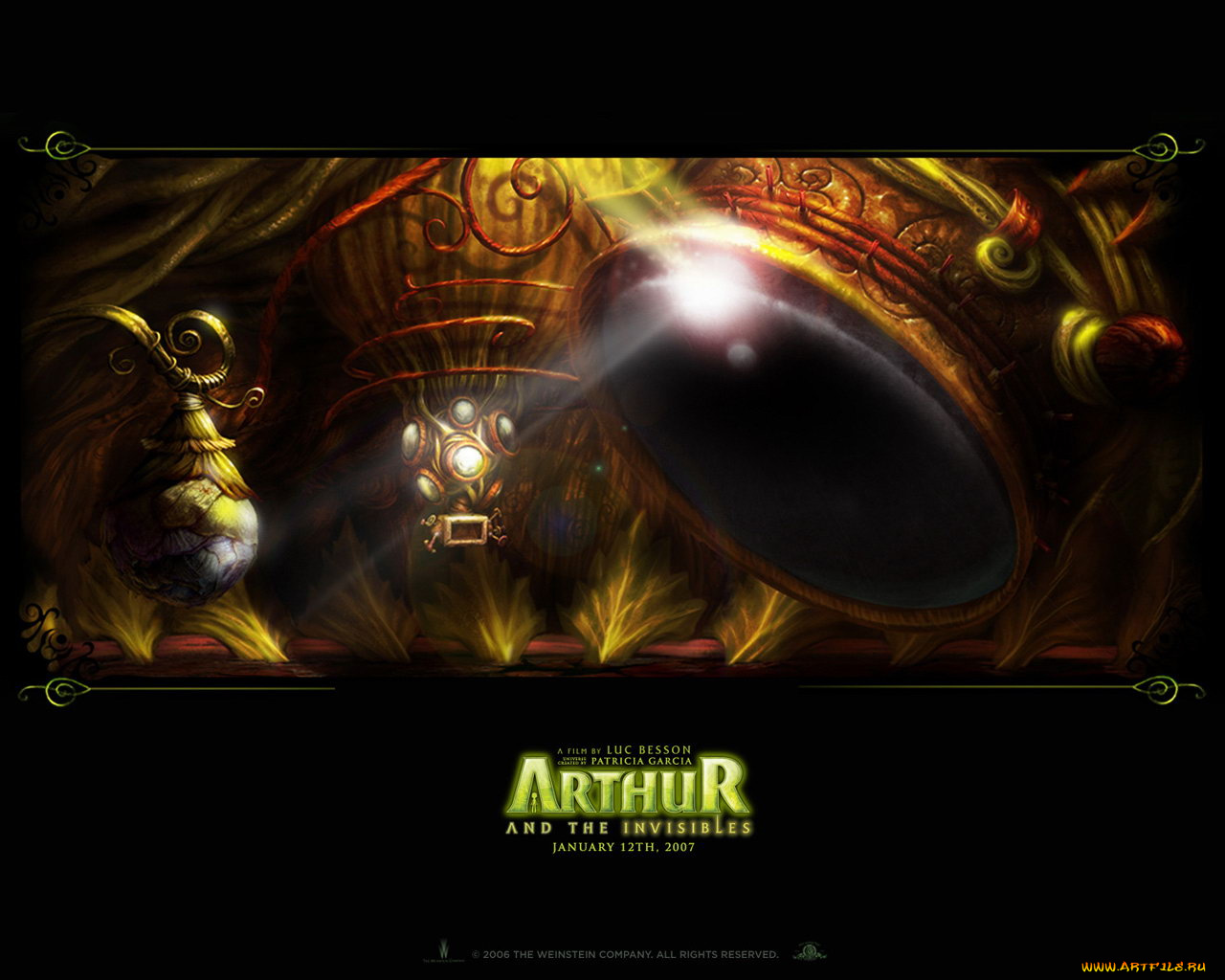 мультфильмы, arthur, and, the, minimoys